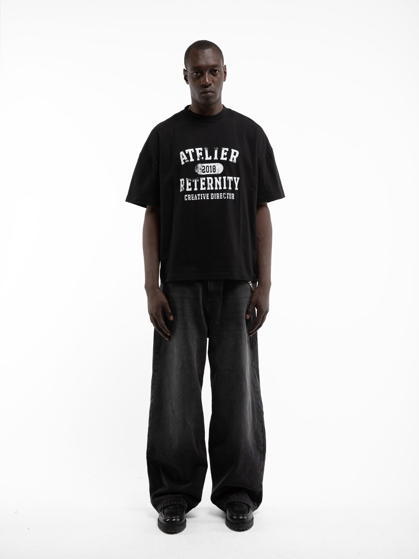 ATELIER EMBLEM T-SHIRT black | Bildmaterial bereitgestellt von SHOES.PLEASE.