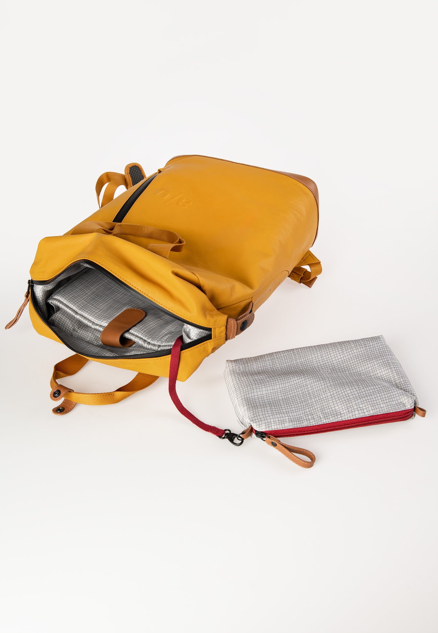 Morioka Rucksack 13 mustard" | Bildmaterial bereitgestellt von SHOES.PLEASE.