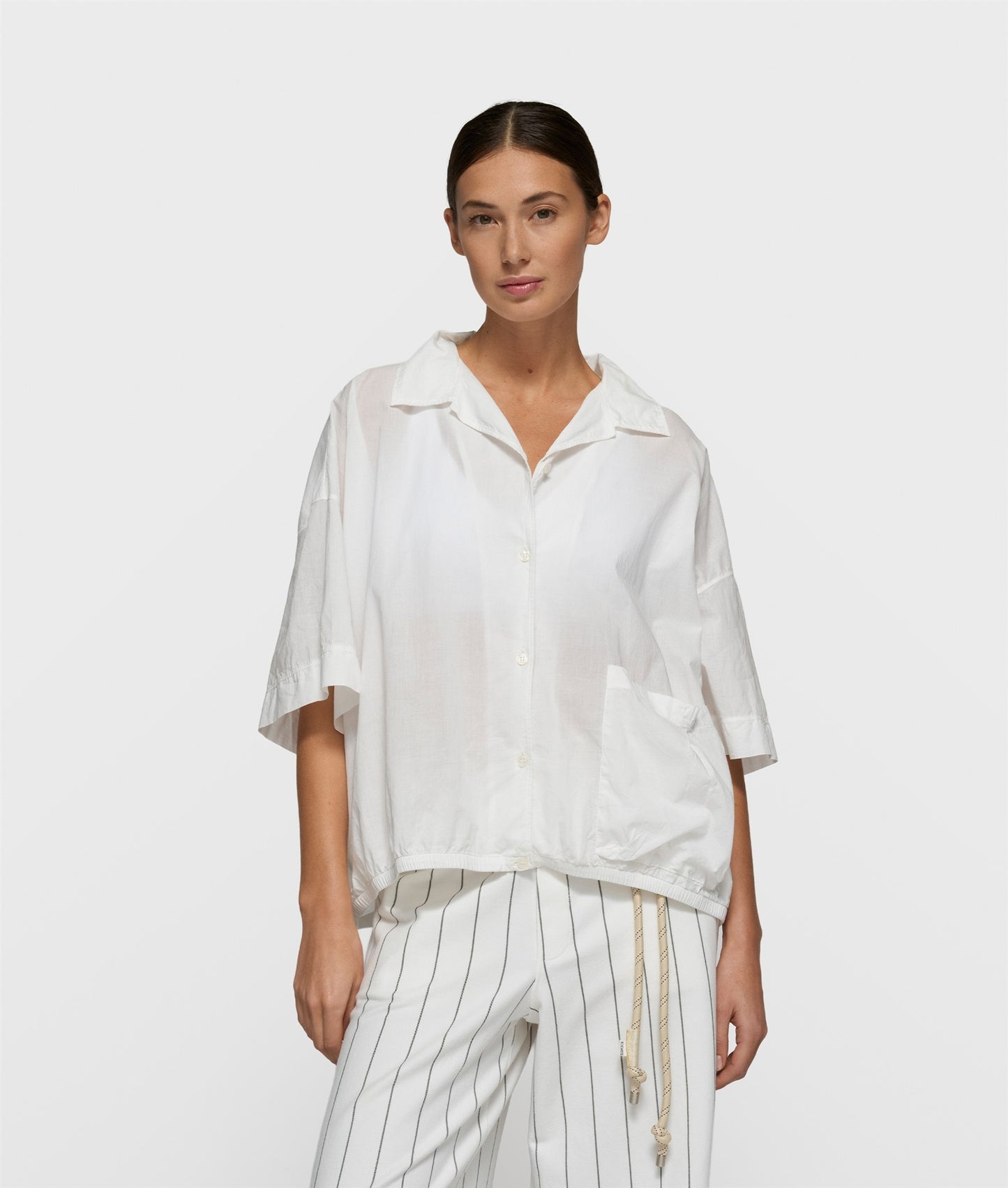 Oversized Blouse Jacket ecru | Bildmaterial bereitgestellt von SHOES.PLEASE.