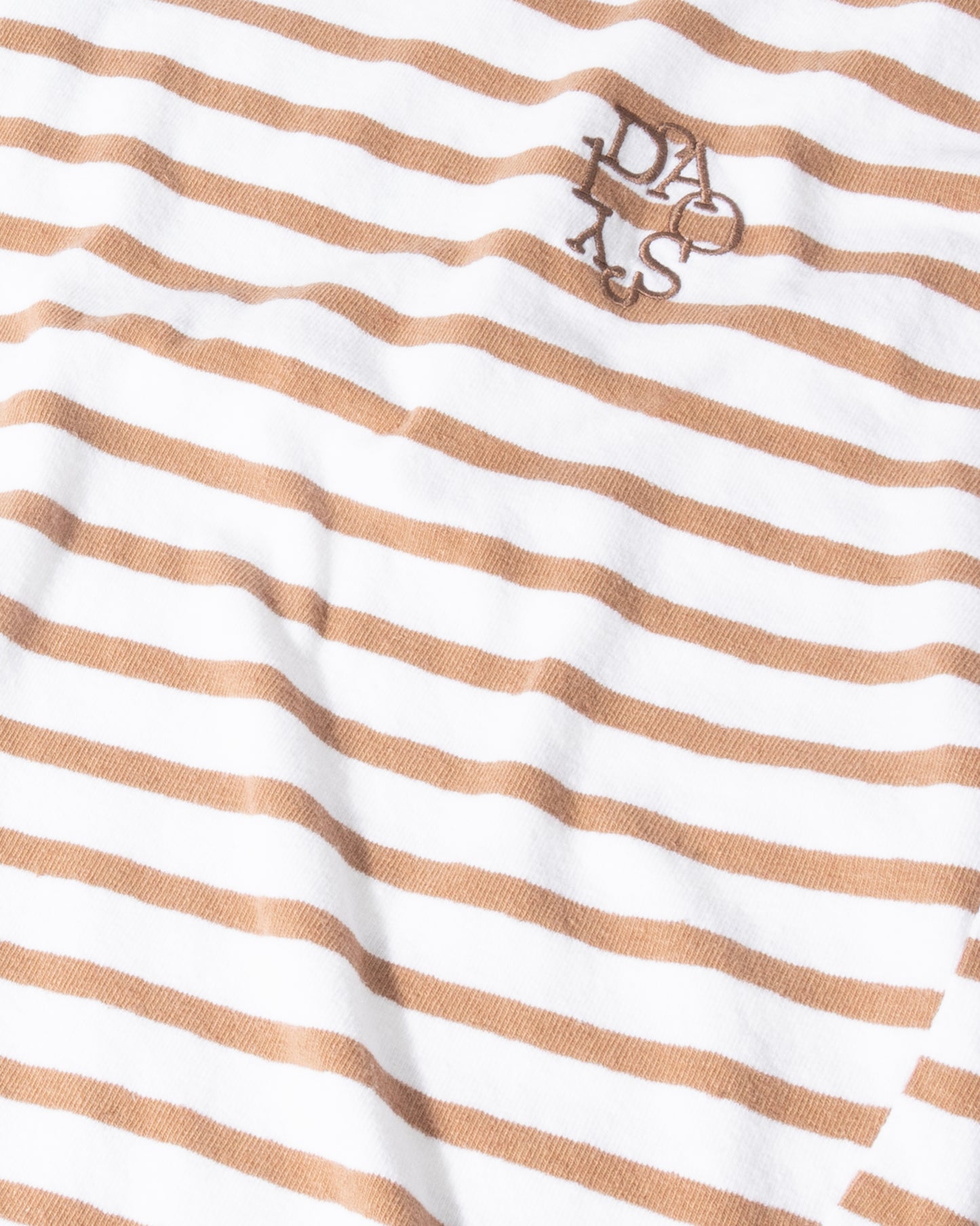 V-Neck Tee Stripes white/fudge | Bildmaterial bereitgestellt von SHOES.PLEASE.