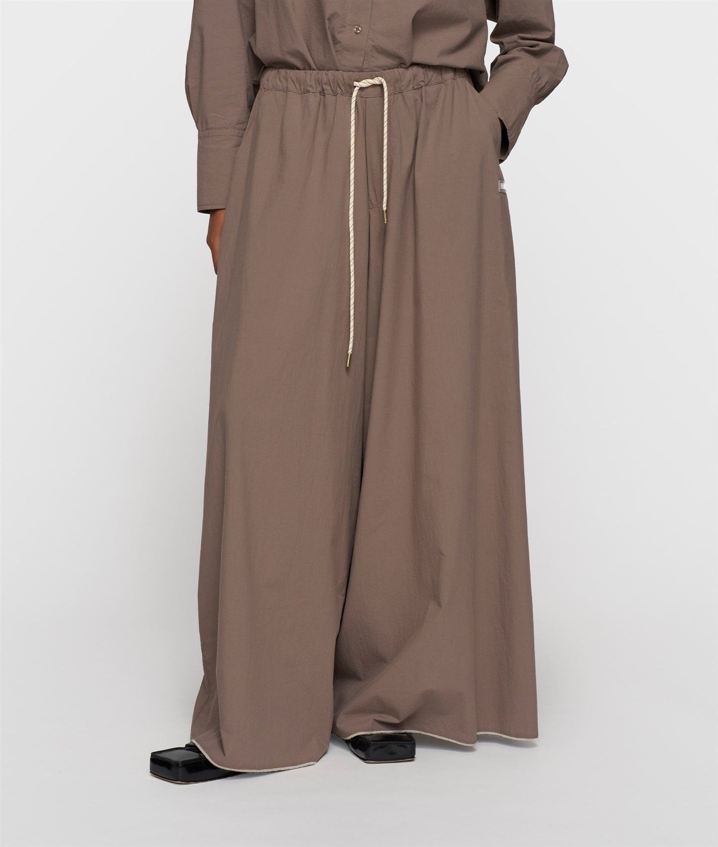 Wide Pants Poplin moonrock | Bildmaterial bereitgestellt von SHOES.PLEASE.