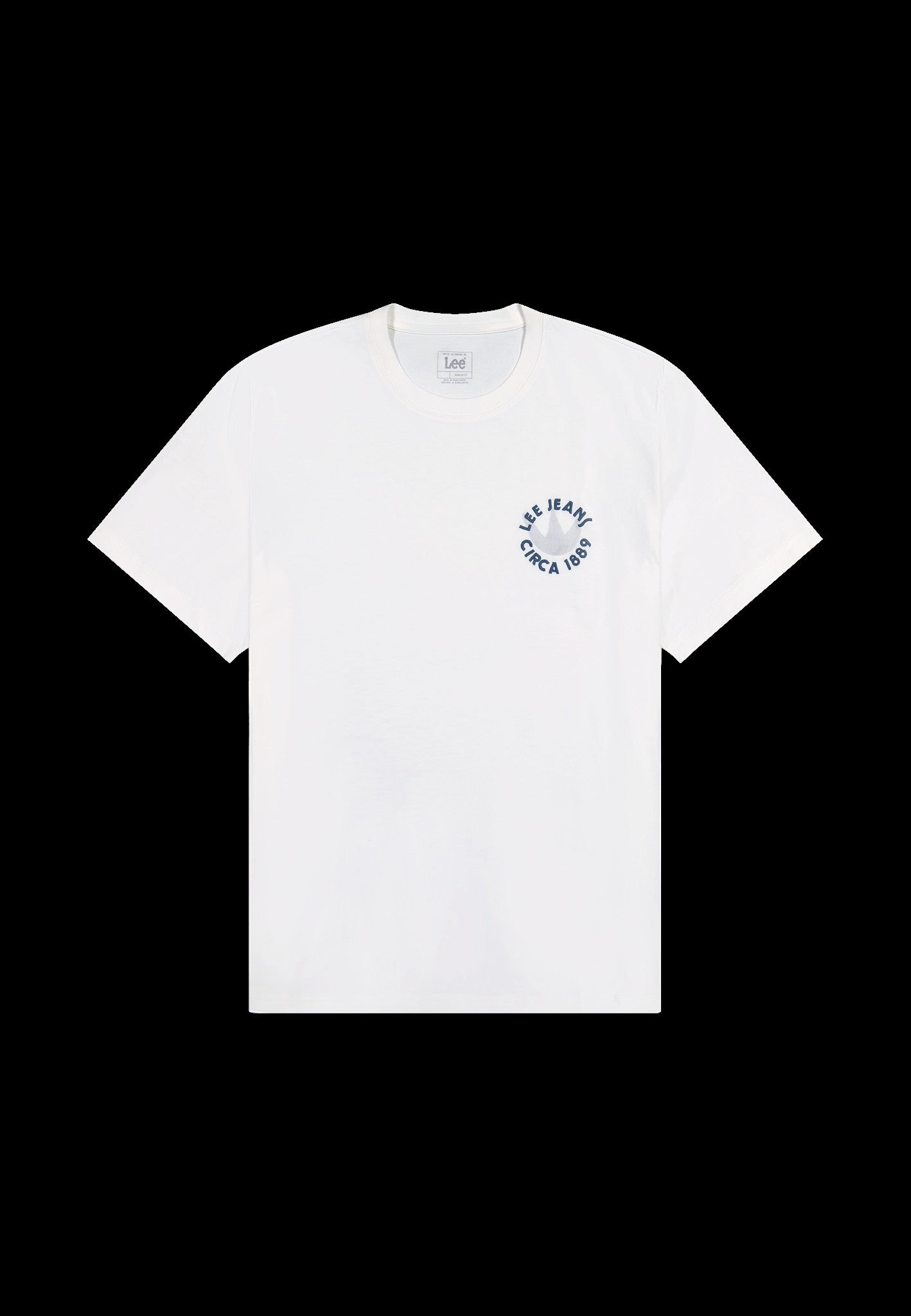 SS ELEVATED ESS LOGO TEE ecru | Bildmaterial bereitgestellt von SHOES.PLEASE.