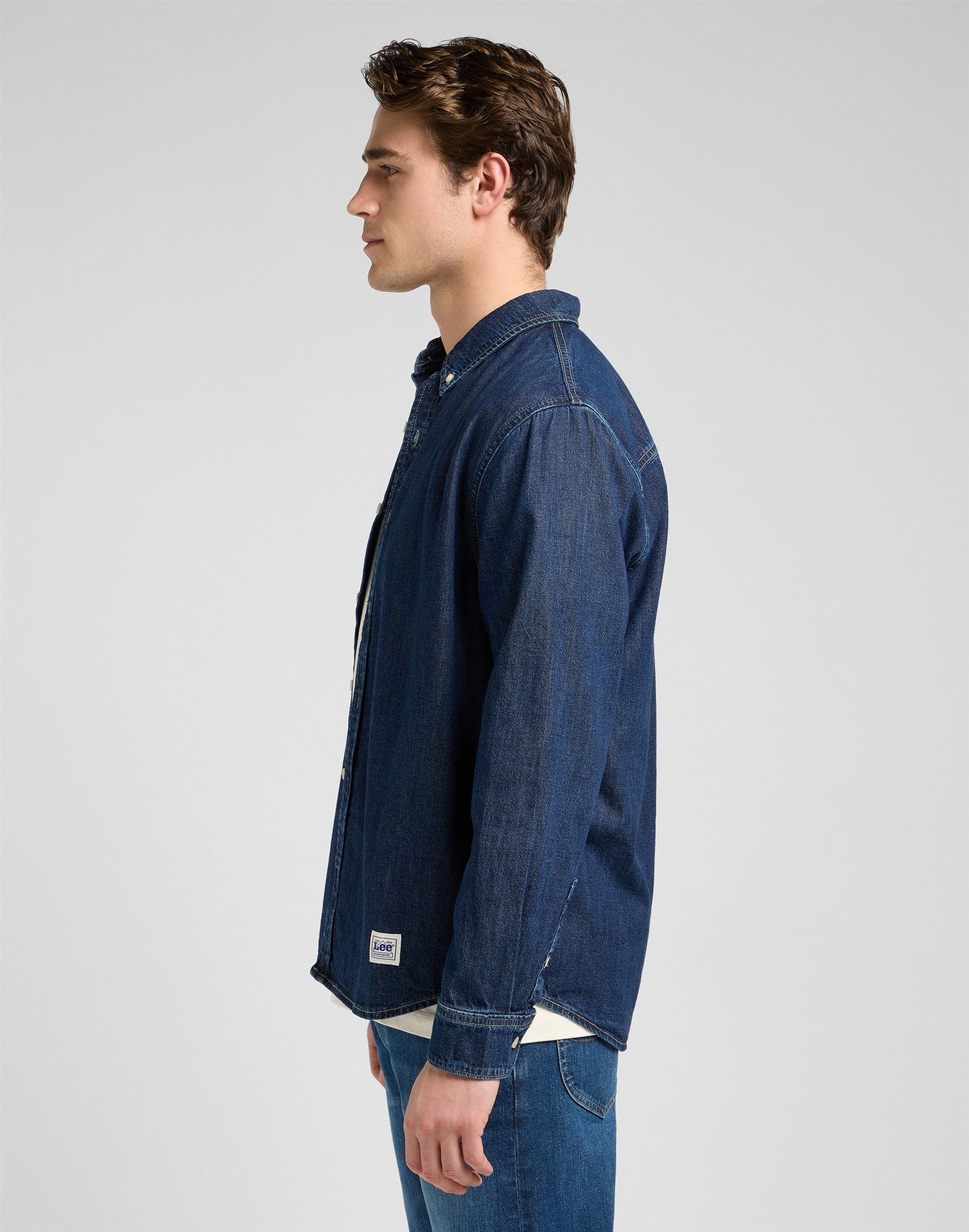 NO POCKET BUTTON DOWN blue ridge | Bildmaterial bereitgestellt von SHOES.PLEASE.