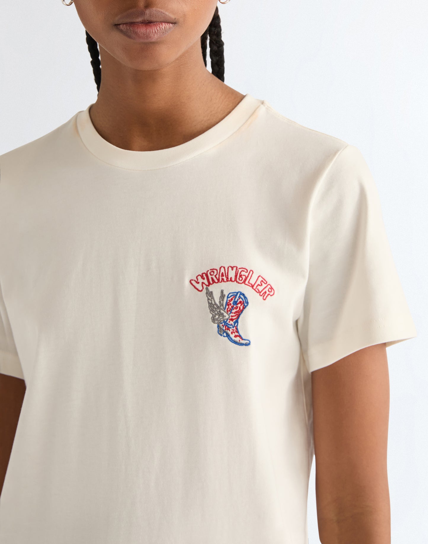 SIGN OFF TEE worn white | Bildmaterial bereitgestellt von SHOES.PLEASE.