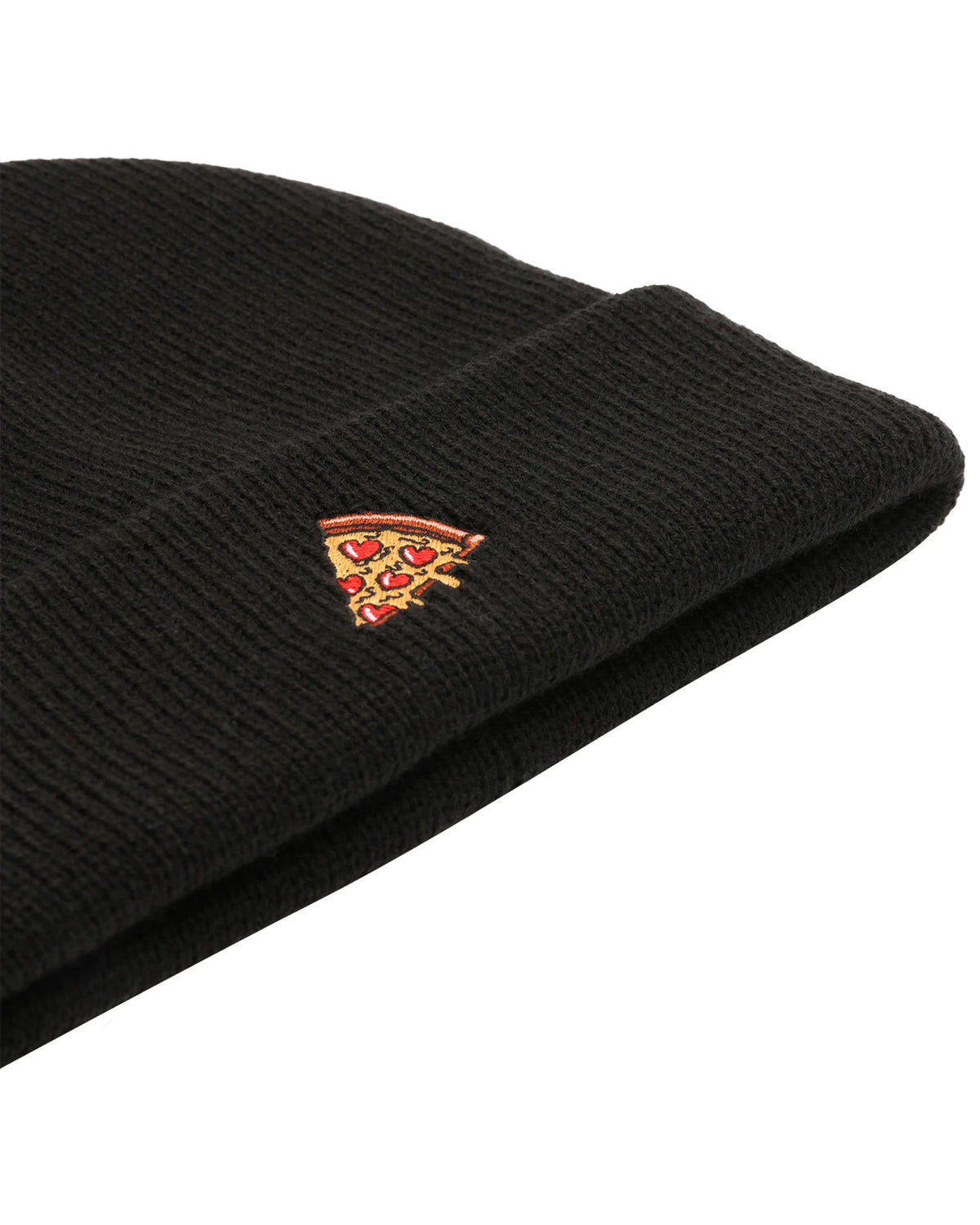 Pizza Love Beanie black | Bildmaterial bereitgestellt von SHOES.PLEASE.
