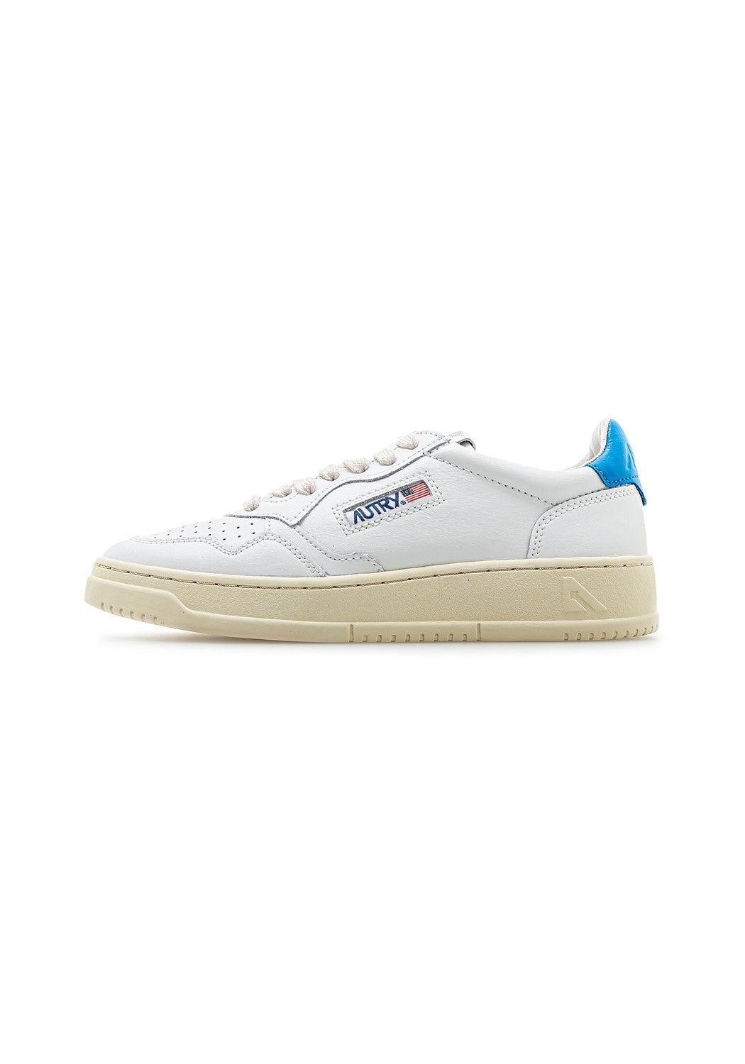 Autry 01 Low Wmn Leather/Leather wht/br | Bildmaterial bereitgestellt von SHOES.PLEASE.