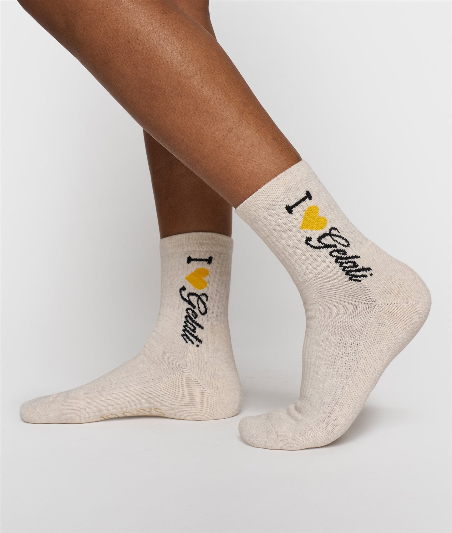 Socks Gelati soft white melee | Bildmaterial bereitgestellt von SHOES.PLEASE.