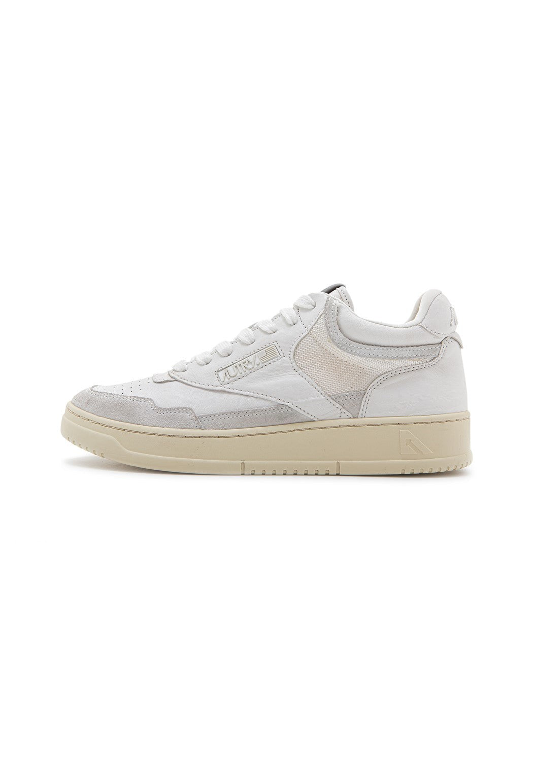 Autry Mid Man Open all white | Bildmaterial bereitgestellt von SHOES.PLEASE.