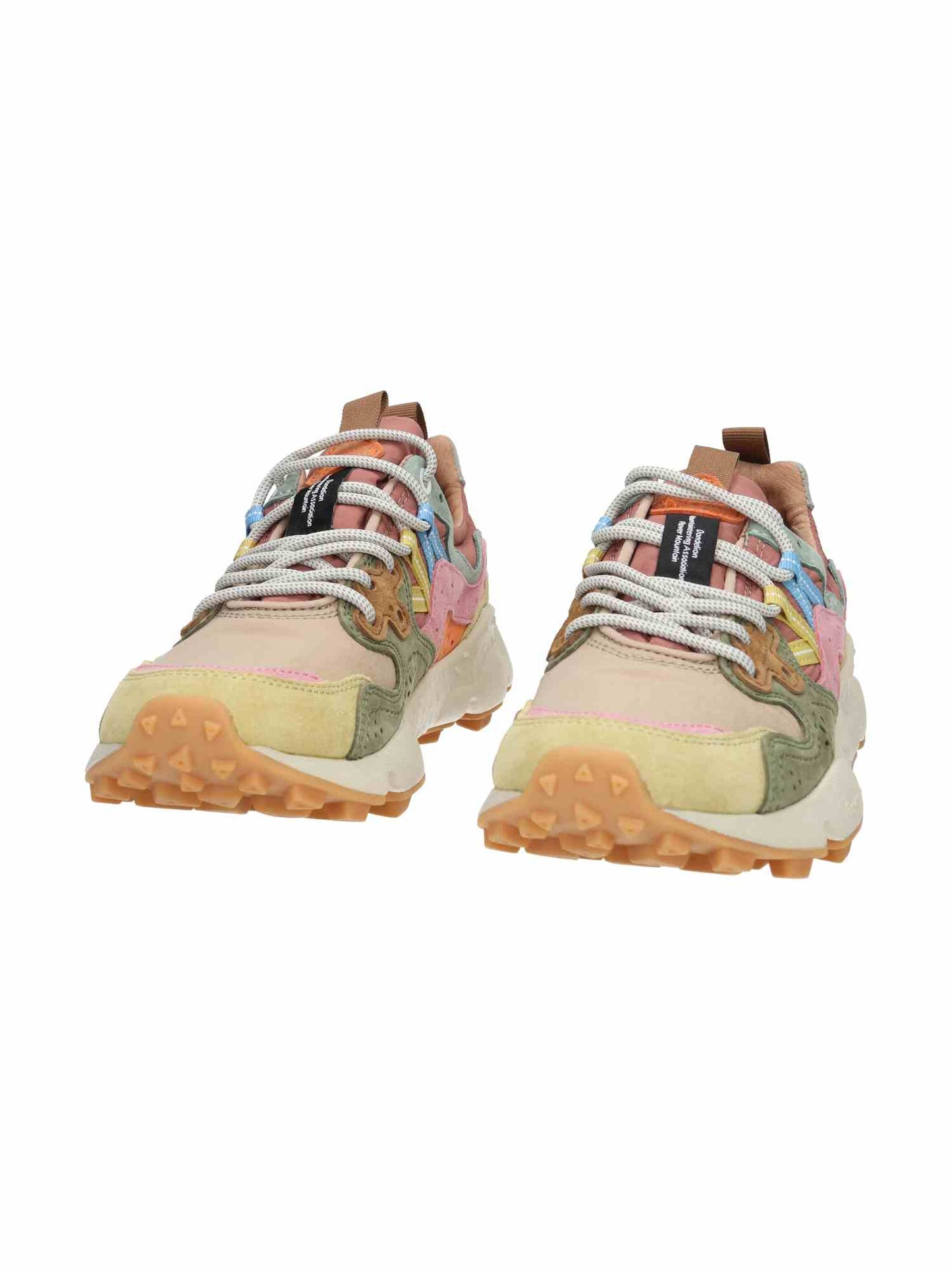 Yamano 3 Woman Suede/Nylon cream/taupe/militare | Bildmaterial bereitgestellt von SHOES.PLEASE.