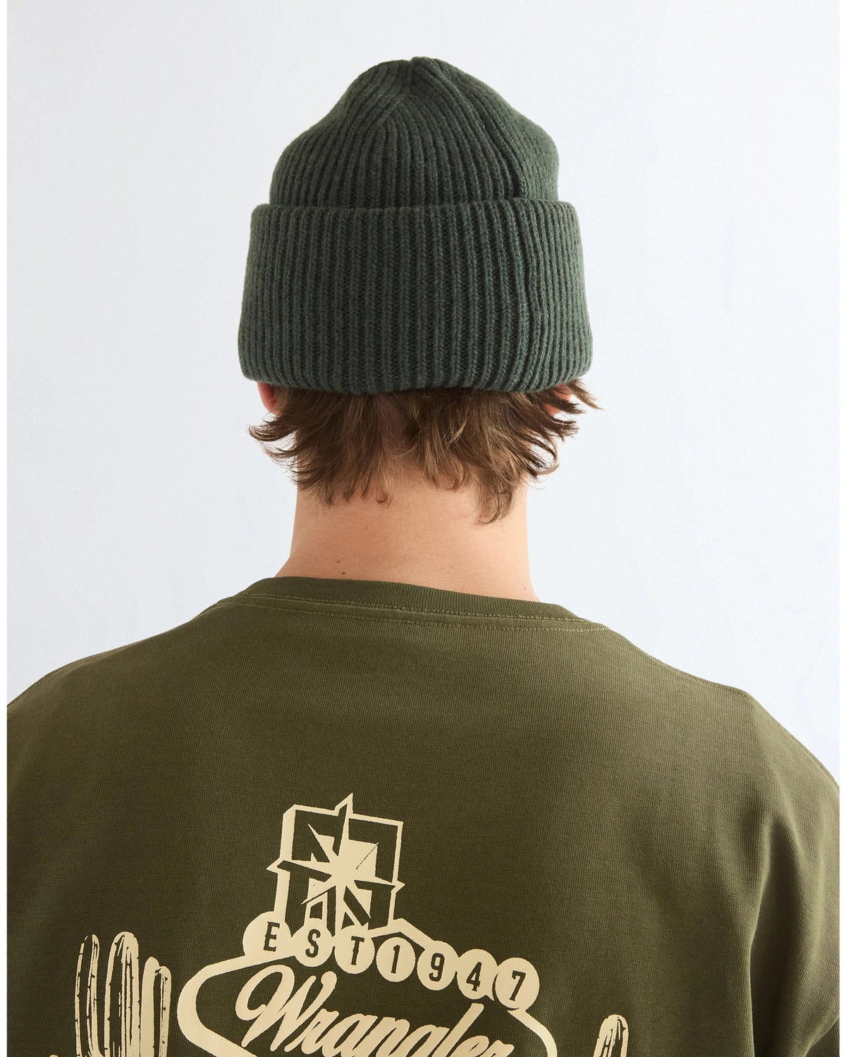 RIBBED WOOL BEANIE green | Bildmaterial bereitgestellt von SHOES.PLEASE.
