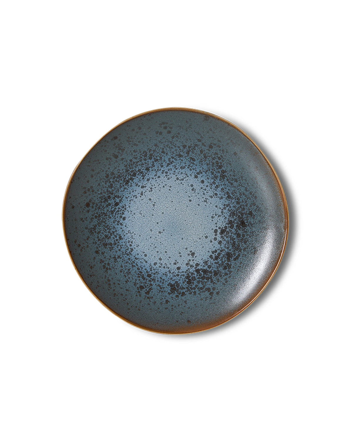 70s ceramics: dessert plate, mineral (set of 2) blue | Bildmaterial bereitgestellt von SHOES.PLEASE.