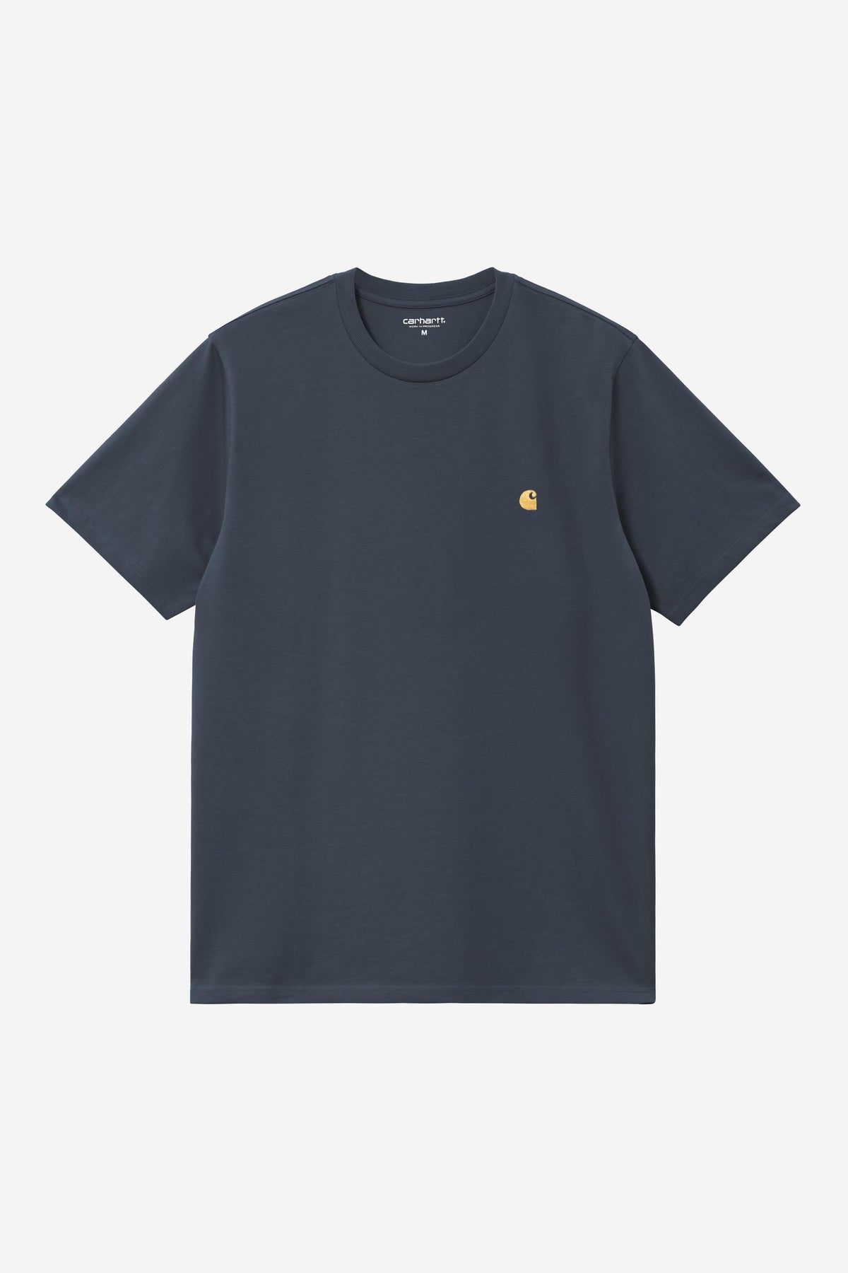 S/S Chase T-Shirt dusky blue / gold /--- | Bildmaterial bereitgestellt von SHOES.PLEASE.
