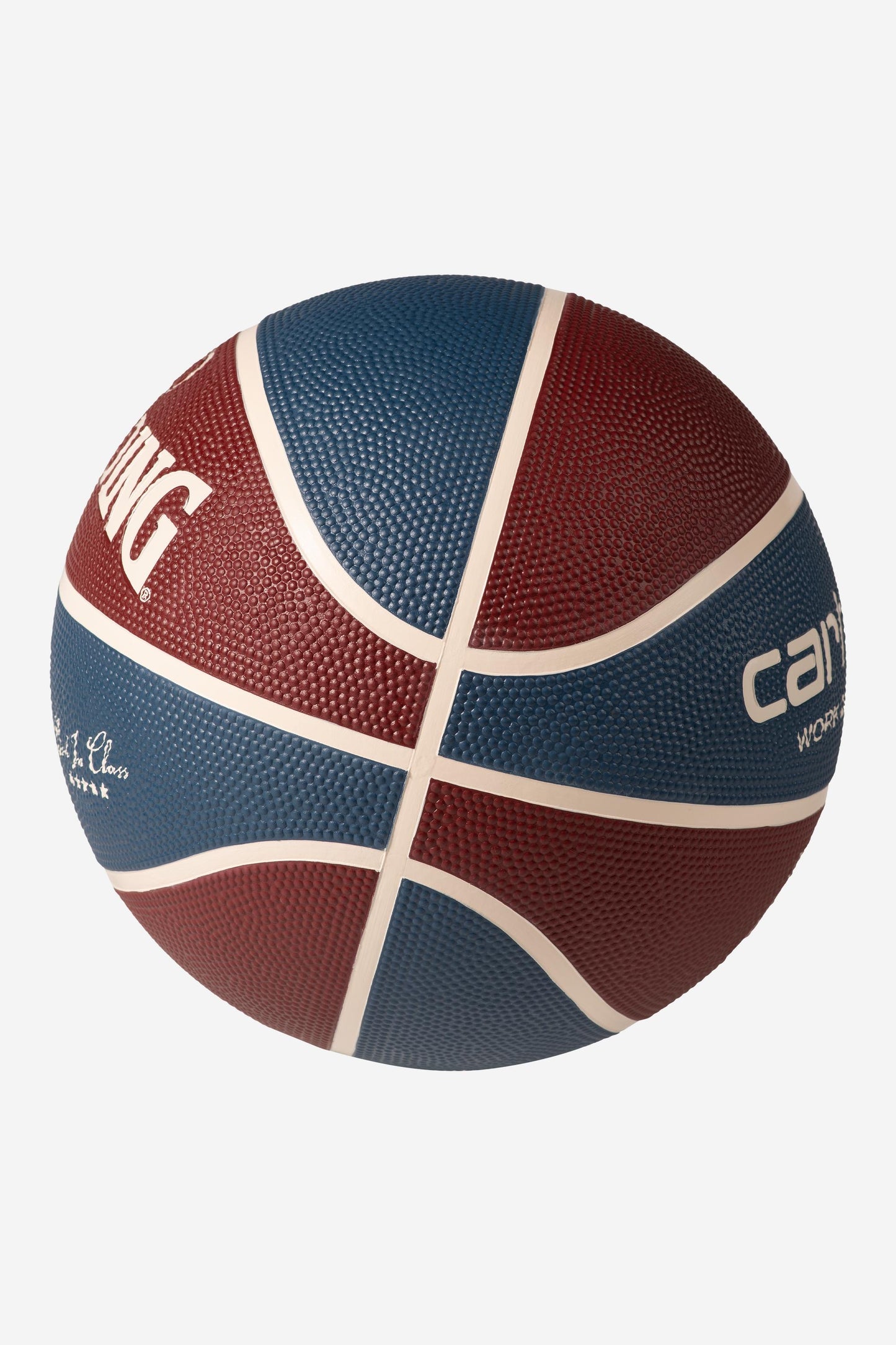 Spalding for Carhartt WIP Basketball mulberry dusky blue naturel | Bildmaterial bereitgestellt von SHOES.PLEASE.