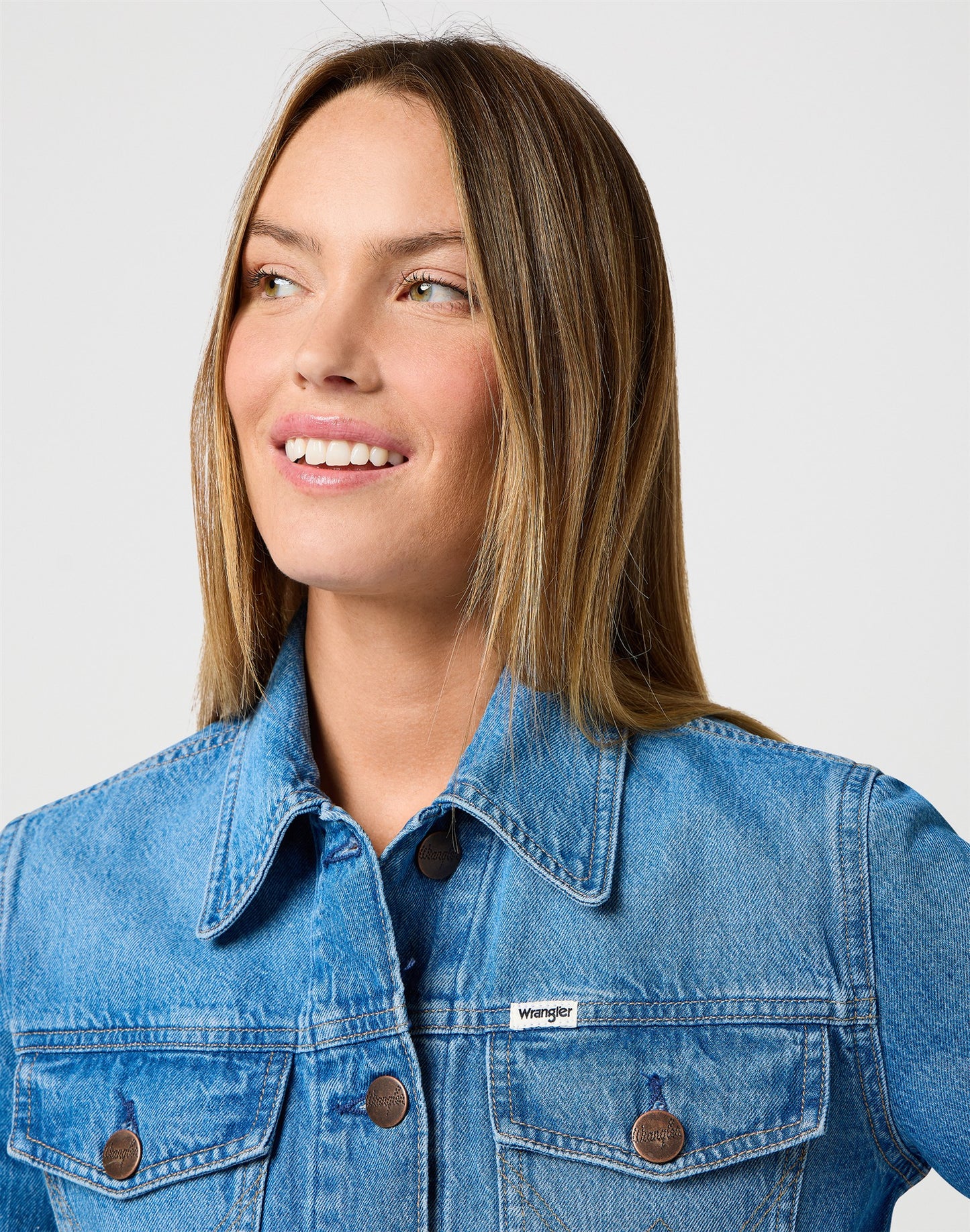 DENIM MOTO JACKET BLOSSOMING denim blue | Bildmaterial bereitgestellt von SHOES.PLEASE.