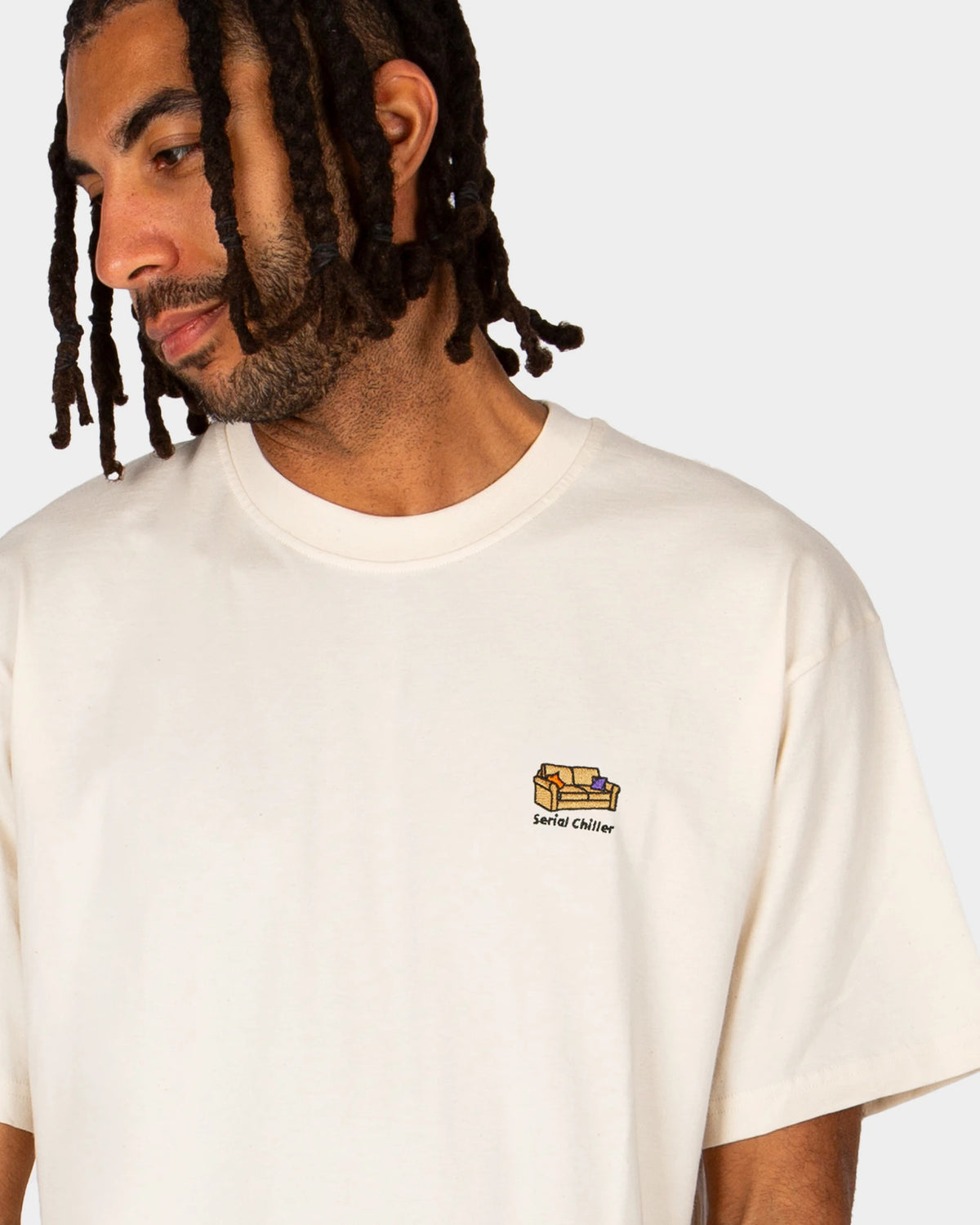 Serial Chiller T-Shirt undyed | Bildmaterial bereitgestellt von SHOES.PLEASE.