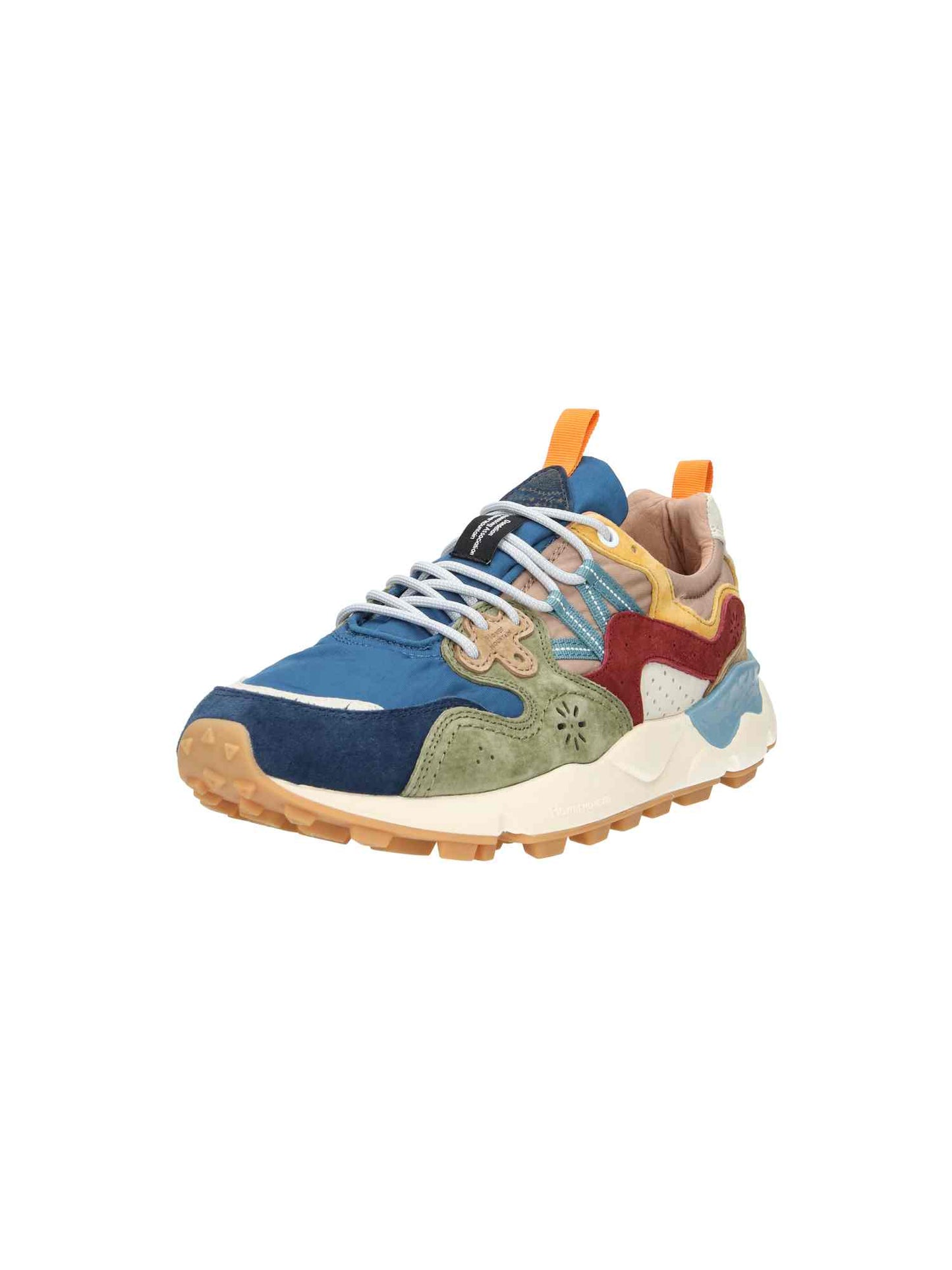 Yamano 3 Man Suede/Nylon blue/army green | Bildmaterial bereitgestellt von SHOES.PLEASE.