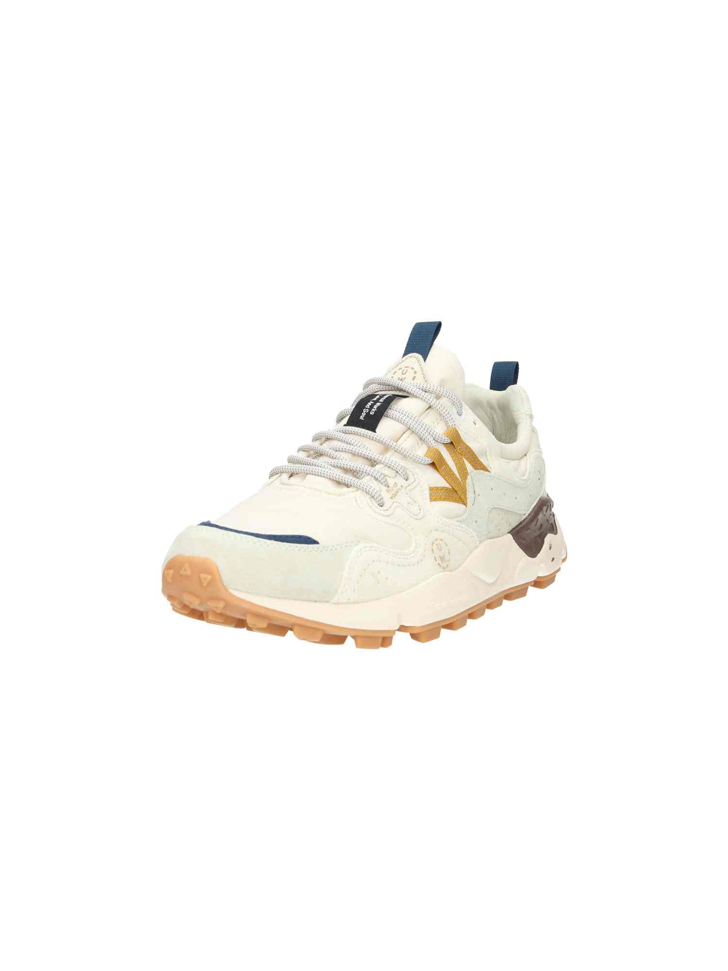 Yamano 3 Uni U.W. Suede/Nylon ecru/light brown | Bildmaterial bereitgestellt von SHOES.PLEASE.