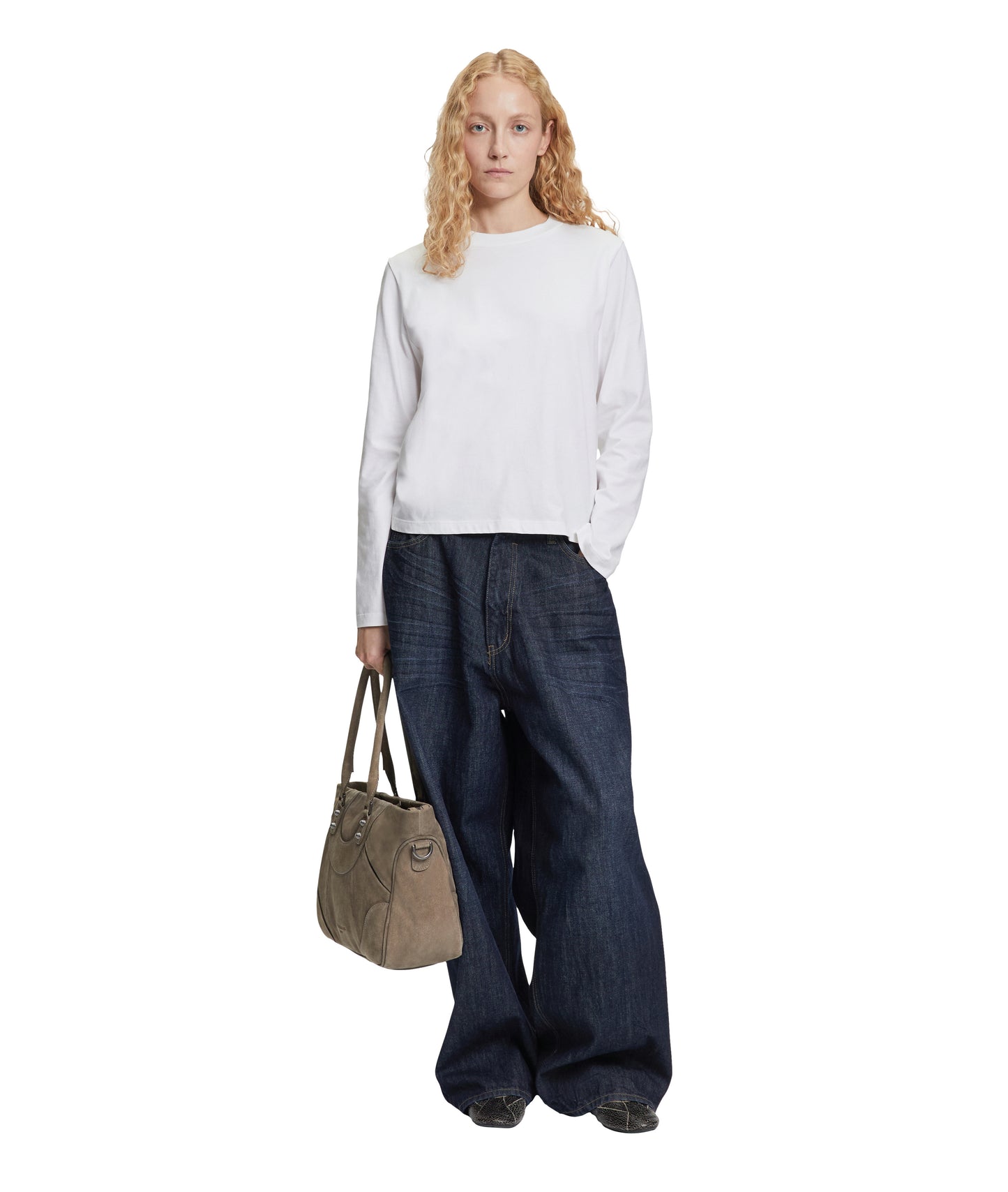 ESTHER SUEDE VINTAGE neutral grey | Bildmaterial bereitgestellt von SHOES.PLEASE.