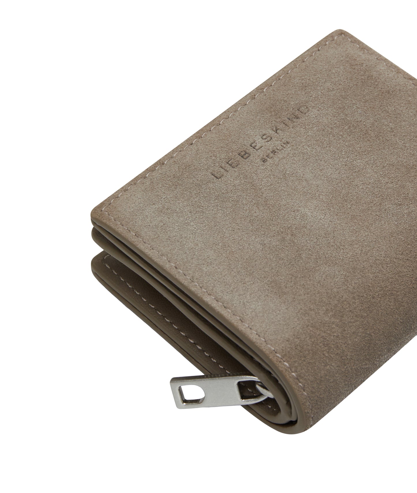 LUCY WALLET M HYDRO SUEDE neutral grey | Bildmaterial bereitgestellt von SHOES.PLEASE.