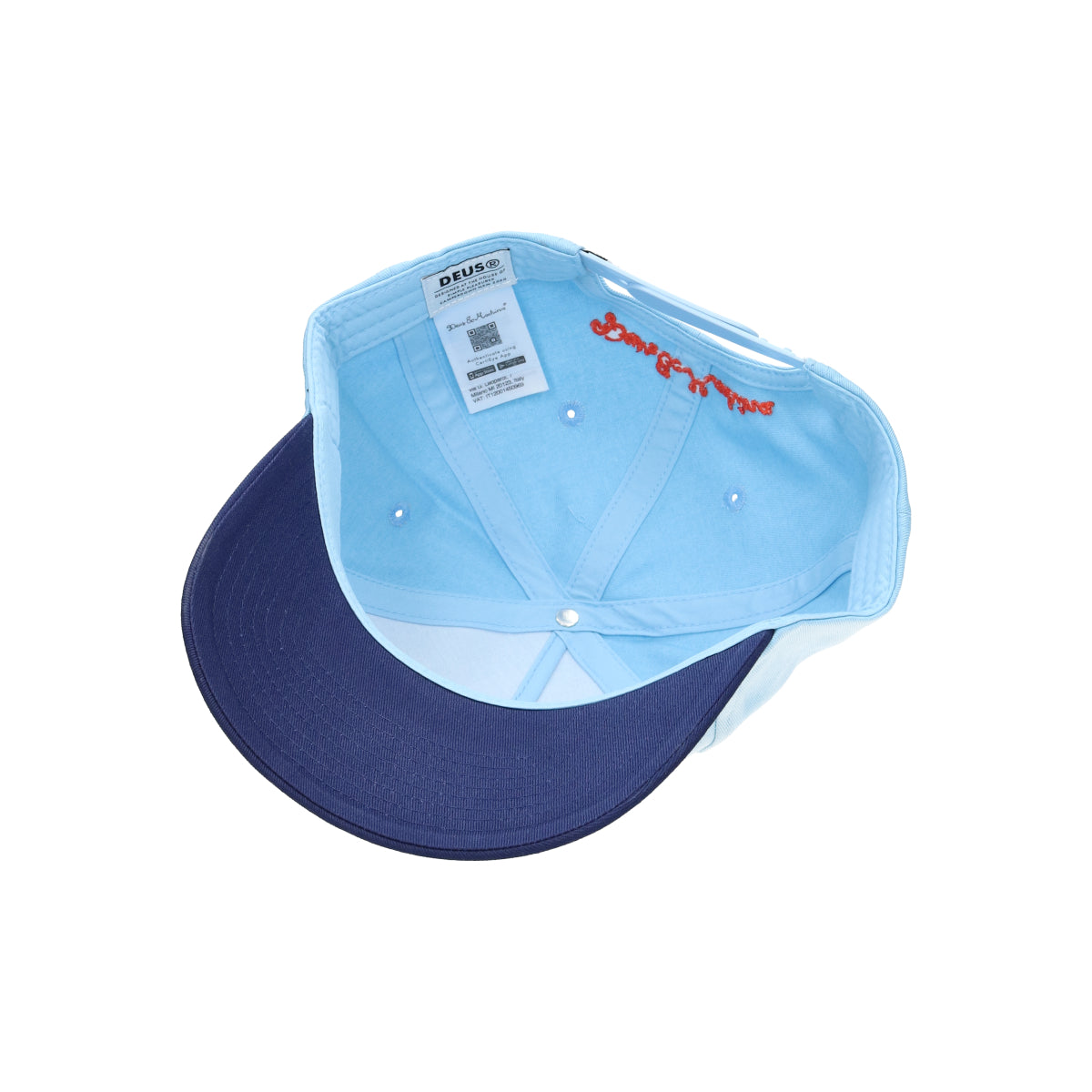 Drop Down Cap sky blue | Bildmaterial bereitgestellt von SHOES.PLEASE.