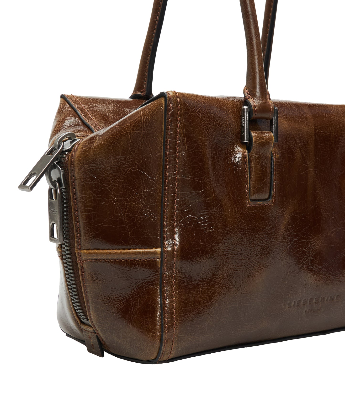 KAYLA REC. LACK DISTRESSED cognac | Bildmaterial bereitgestellt von SHOES.PLEASE.