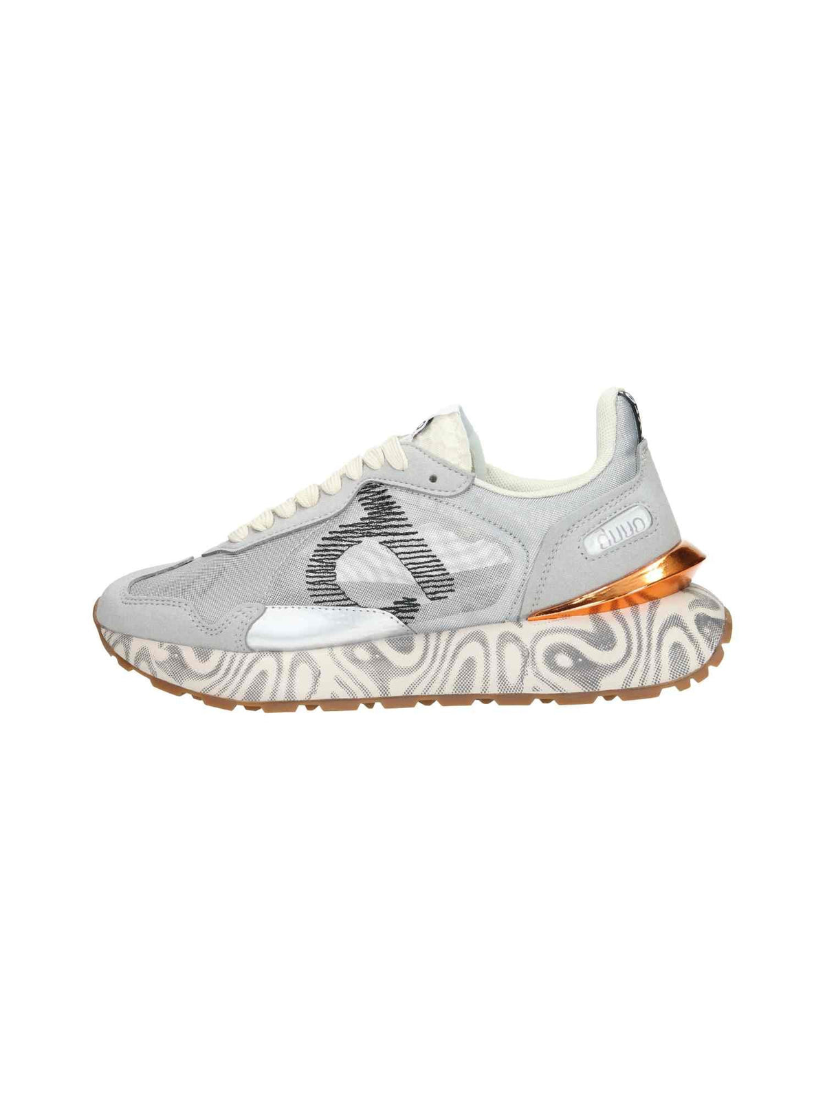 Sensei Moon Mesh Metal 123 plateado | Bildmaterial bereitgestellt von SHOES.PLEASE.