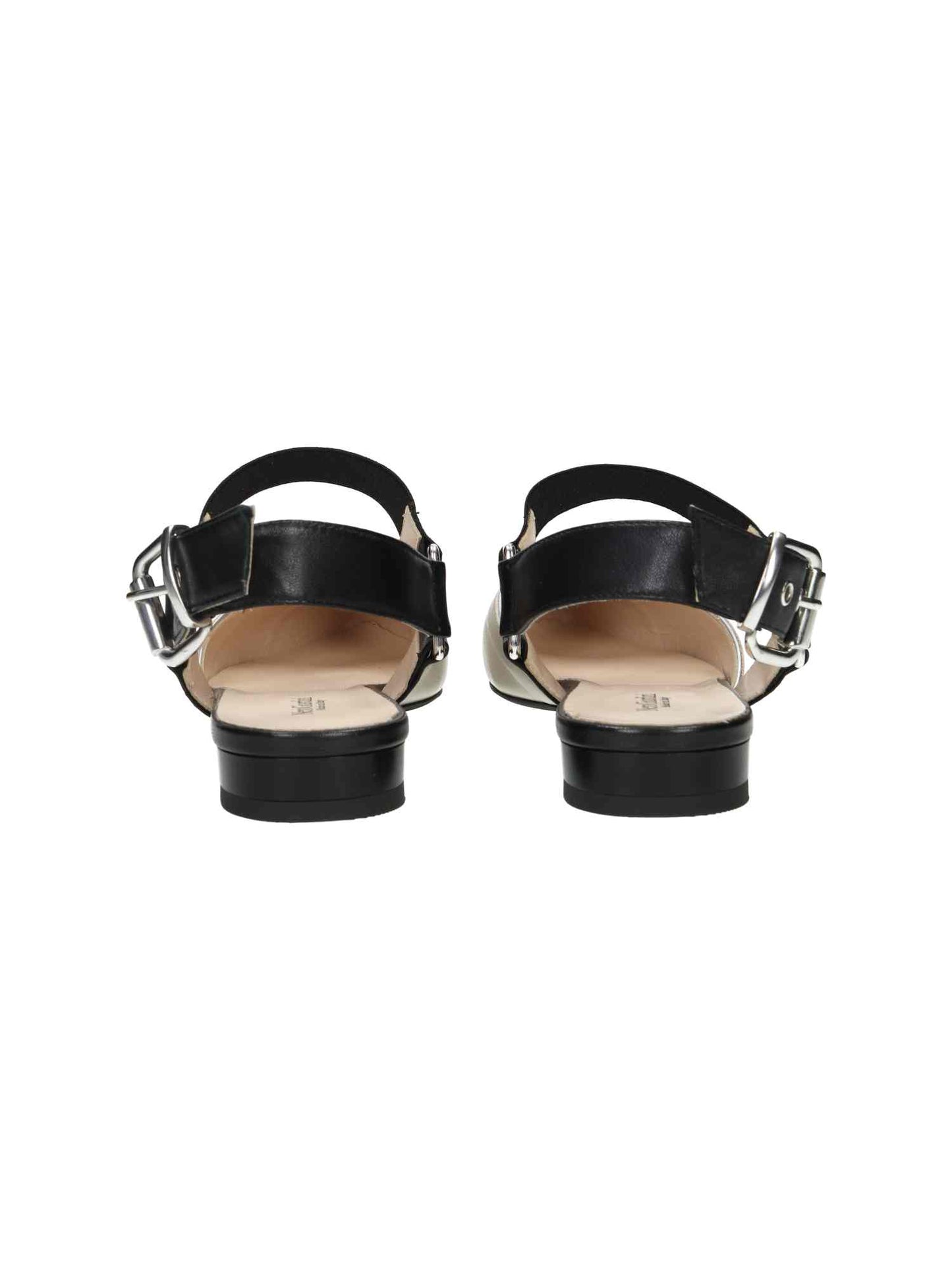 E409515D Nappa Pandora Nero Nappa Pandora Ivory Microlite Doha 746 N | Bildmaterial bereitgestellt von SHOES.PLEASE.