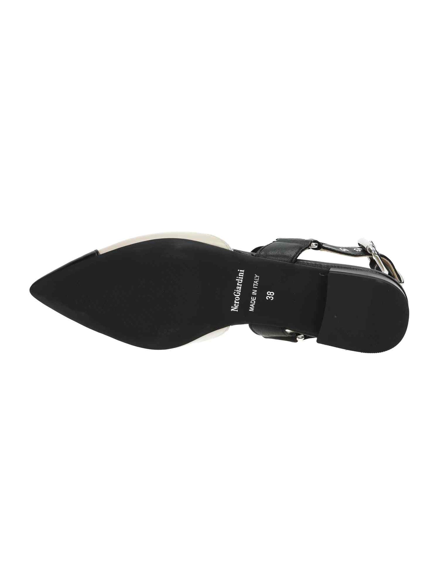 E409515D Nappa Pandora Nero Nappa Pandora Ivory Microlite Doha 746 N | Bildmaterial bereitgestellt von SHOES.PLEASE.