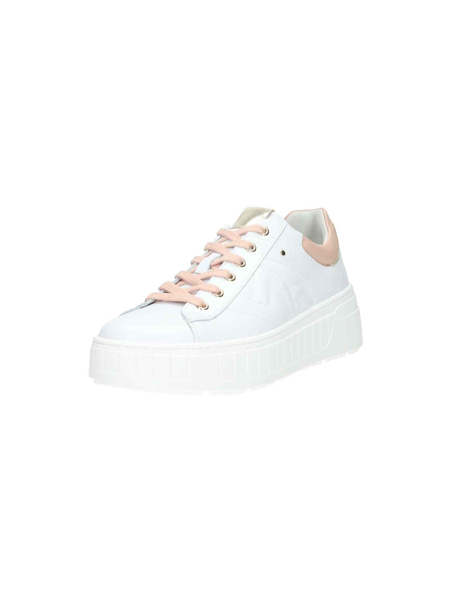 E513090D Skipper Bianco T.Brill Platino 6074 Nappa Pandora Rosa Tr Sp | Bildmaterial bereitgestellt von SHOES.PLEASE.