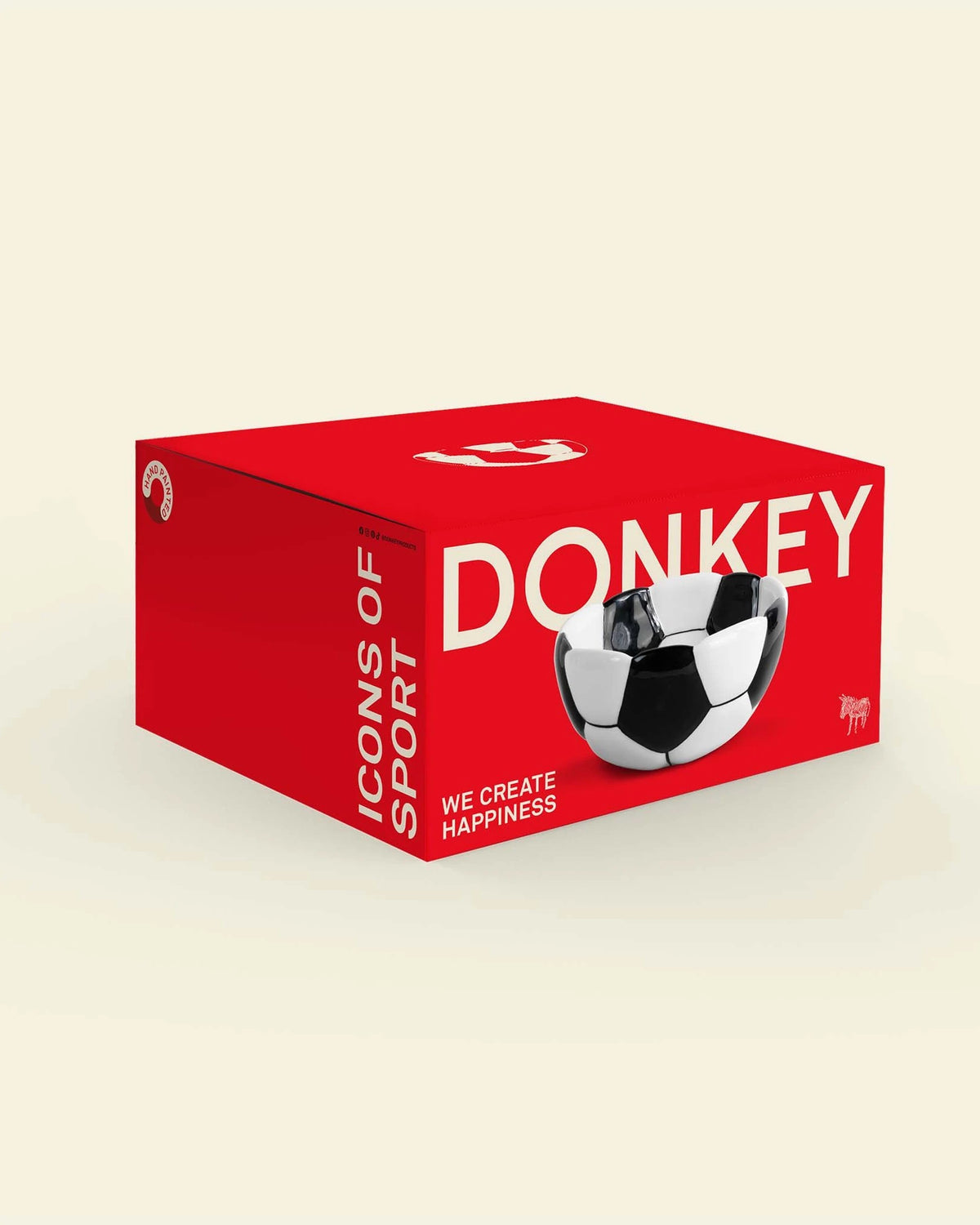 DONKEY Schüssel Icons of Sport Fußball schwarz/weiß | Bildmaterial bereitgestellt von SHOES.PLEASE.