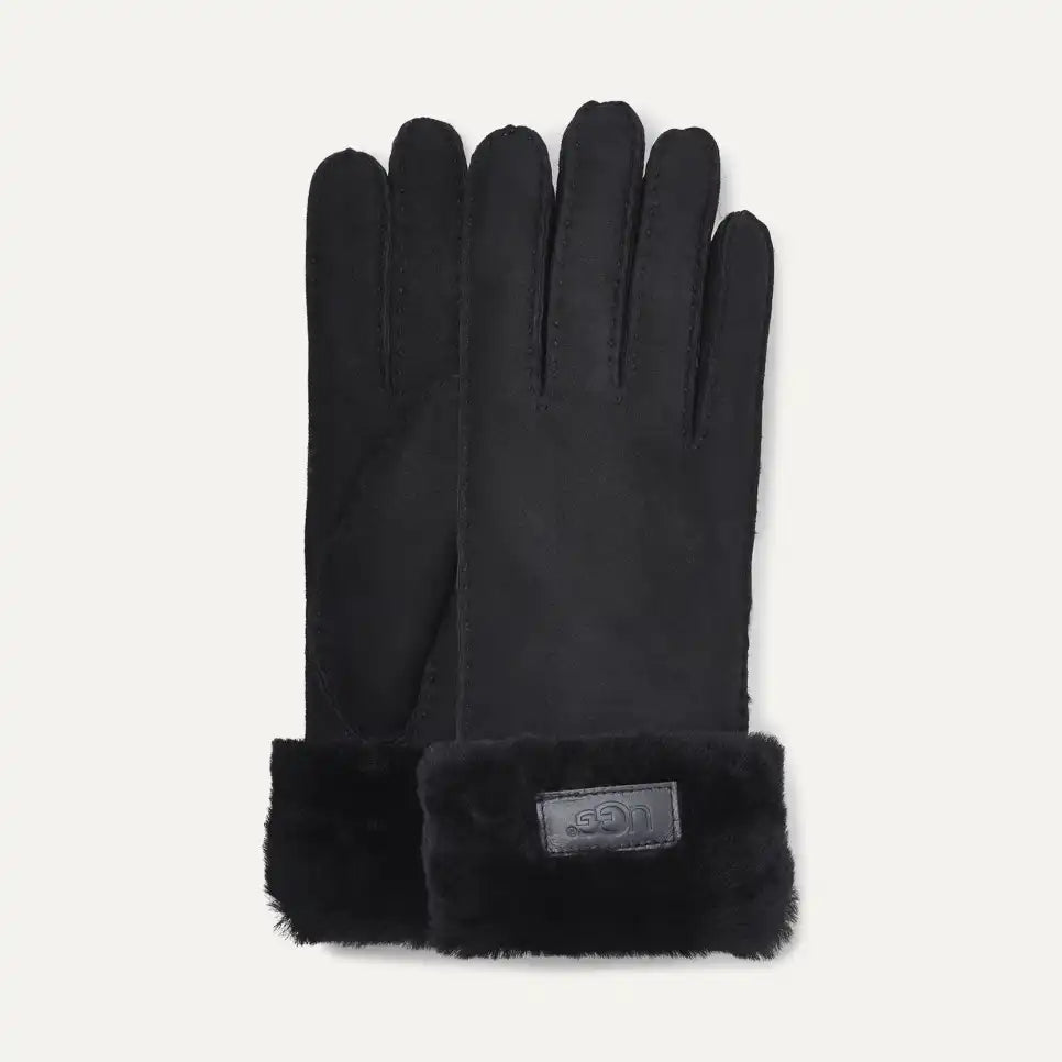 W Turn Cuff Glove black | Bildmaterial bereitgestellt von SHOES.PLEASE.