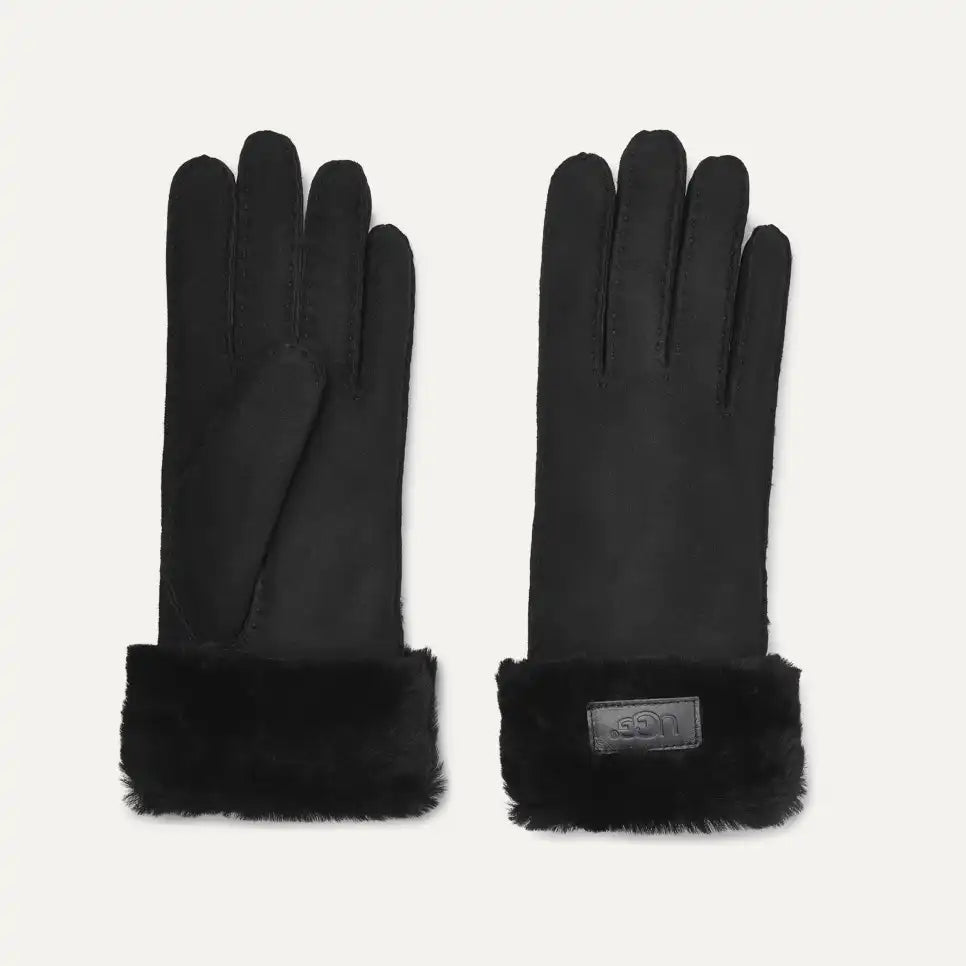 W Turn Cuff Glove black | Bildmaterial bereitgestellt von SHOES.PLEASE.