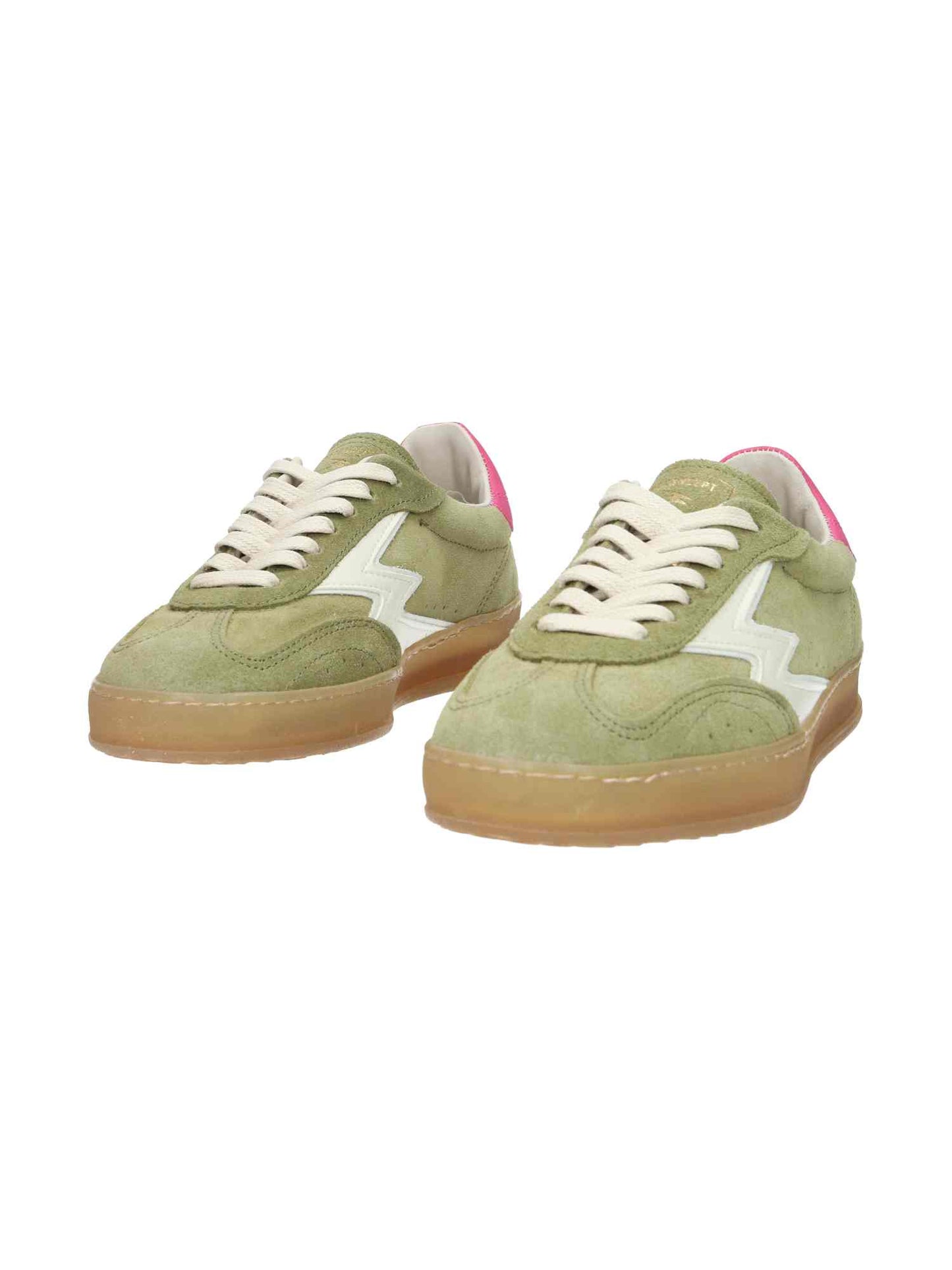 Club Pink Nabuk Backtab sage | Bildmaterial bereitgestellt von SHOES.PLEASE.