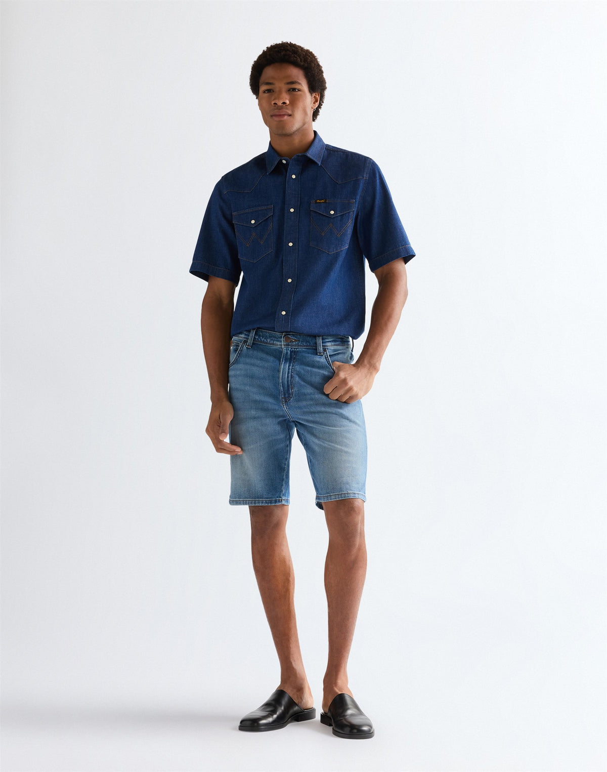 TEXAS SHORTS harbor blue | Bildmaterial bereitgestellt von SHOES.PLEASE.