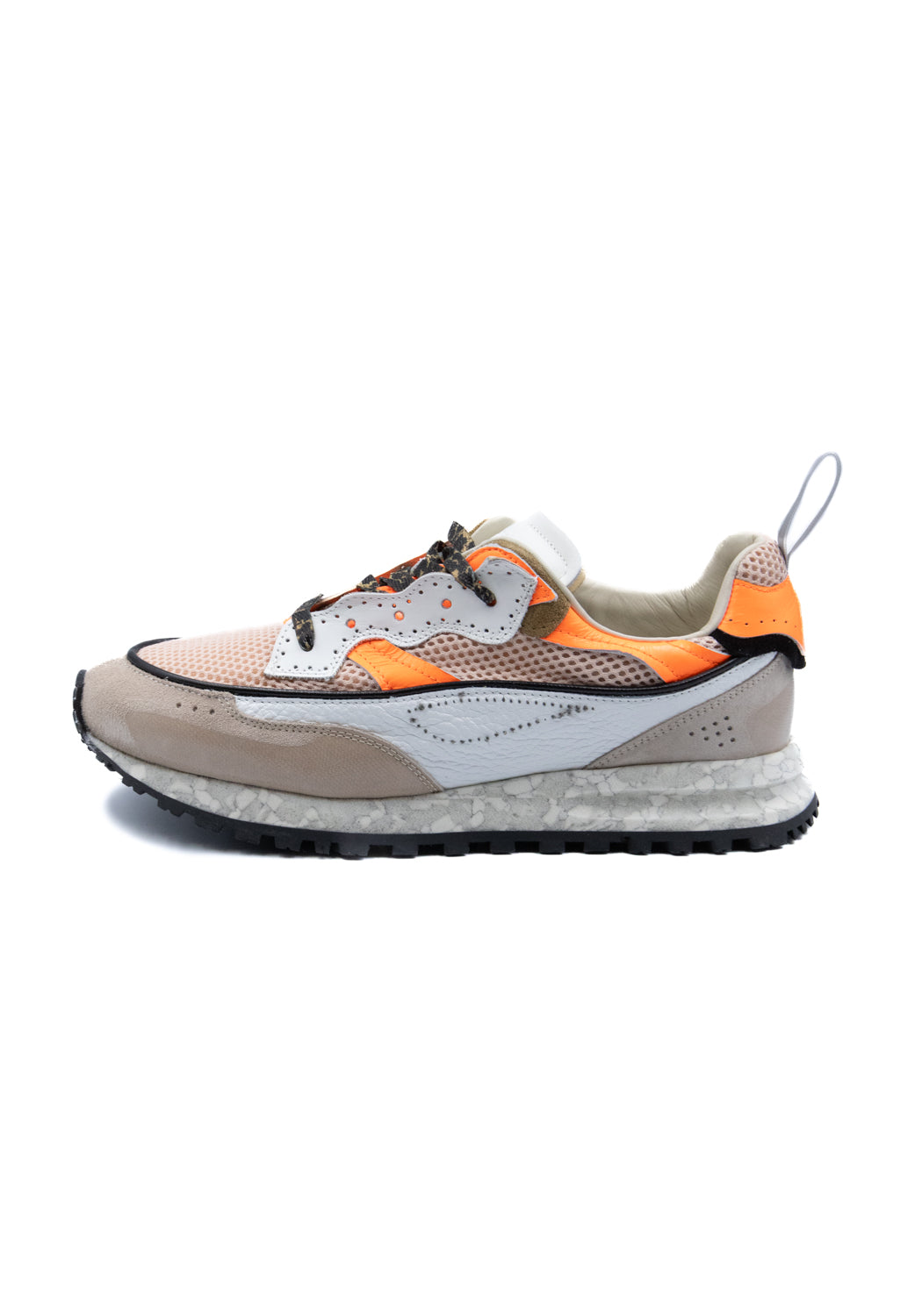 Threedome. Zero oat/fluo orange | Bildmaterial bereitgestellt von SHOES.PLEASE.