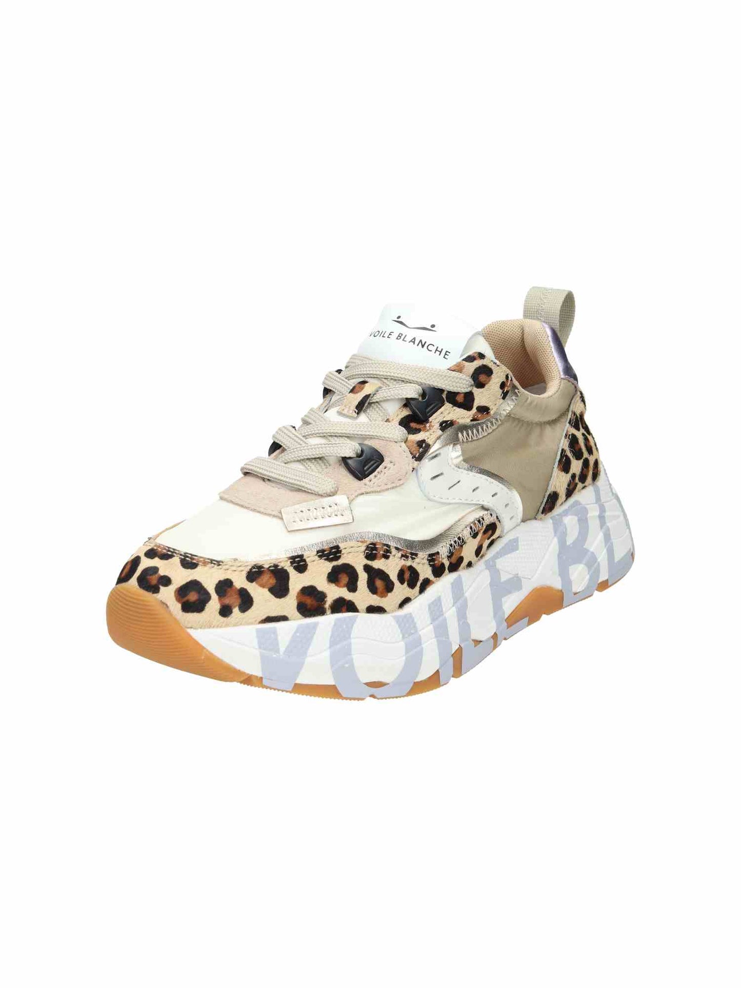 Club105. Calf Hair/Nylon leo-bg-platinum | Bildmaterial bereitgestellt von SHOES.PLEASE.