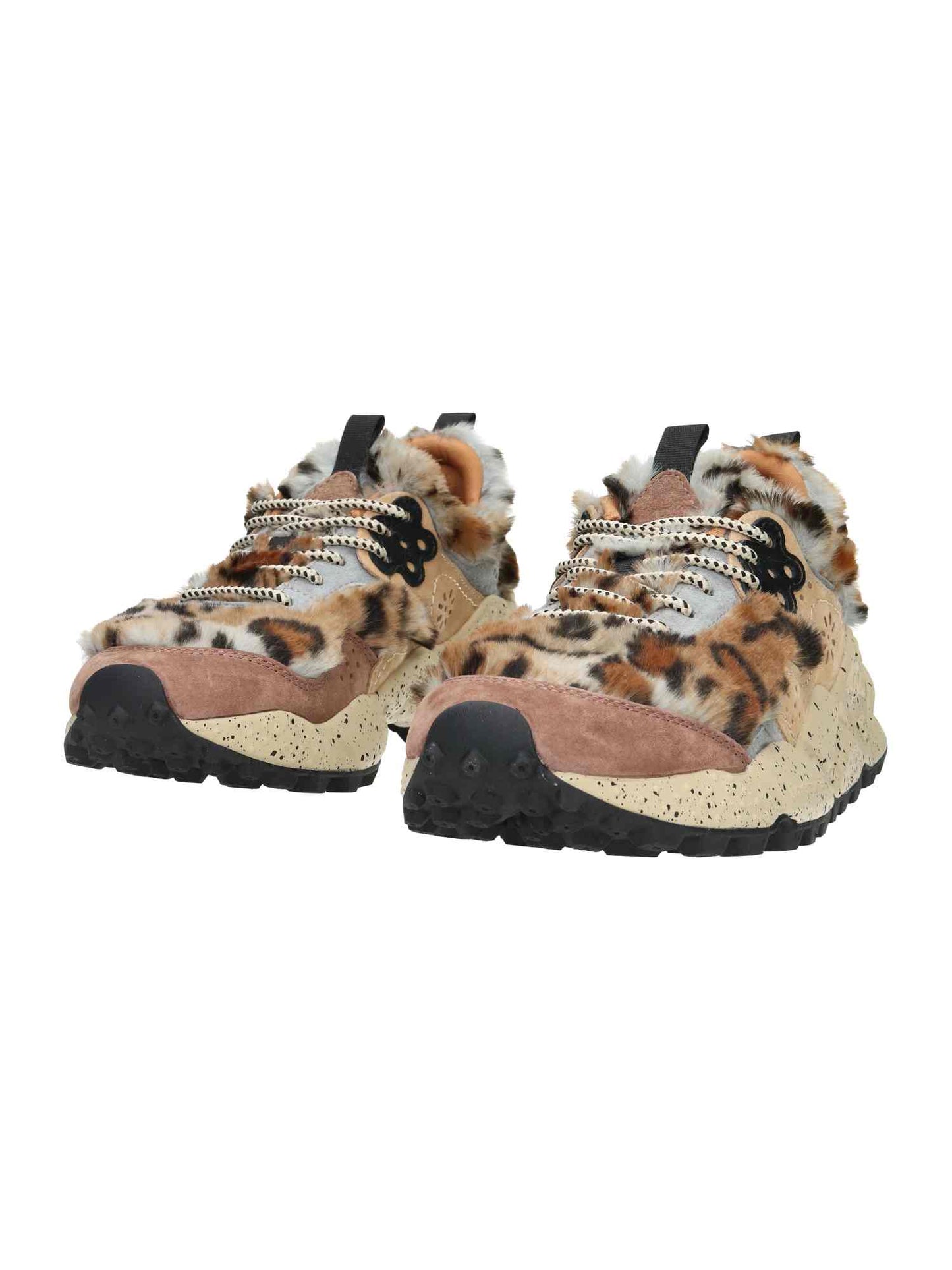 Kotetsu Woman Suede/Ecofur anthracite light brown | Bildmaterial bereitgestellt von SHOES.PLEASE.