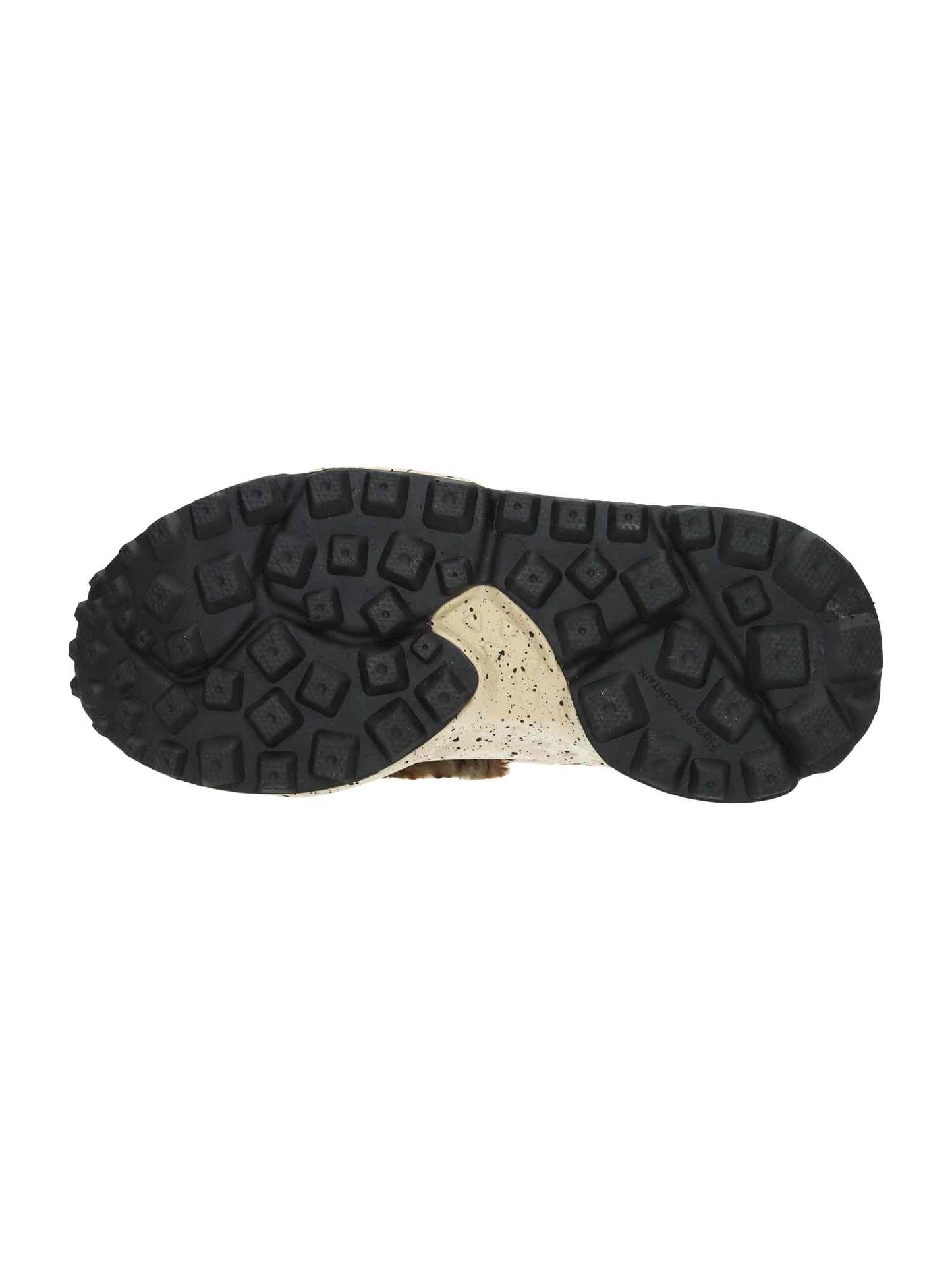 Kotetsu Woman Suede/Ecofur anthracite light brown | Bildmaterial bereitgestellt von SHOES.PLEASE.