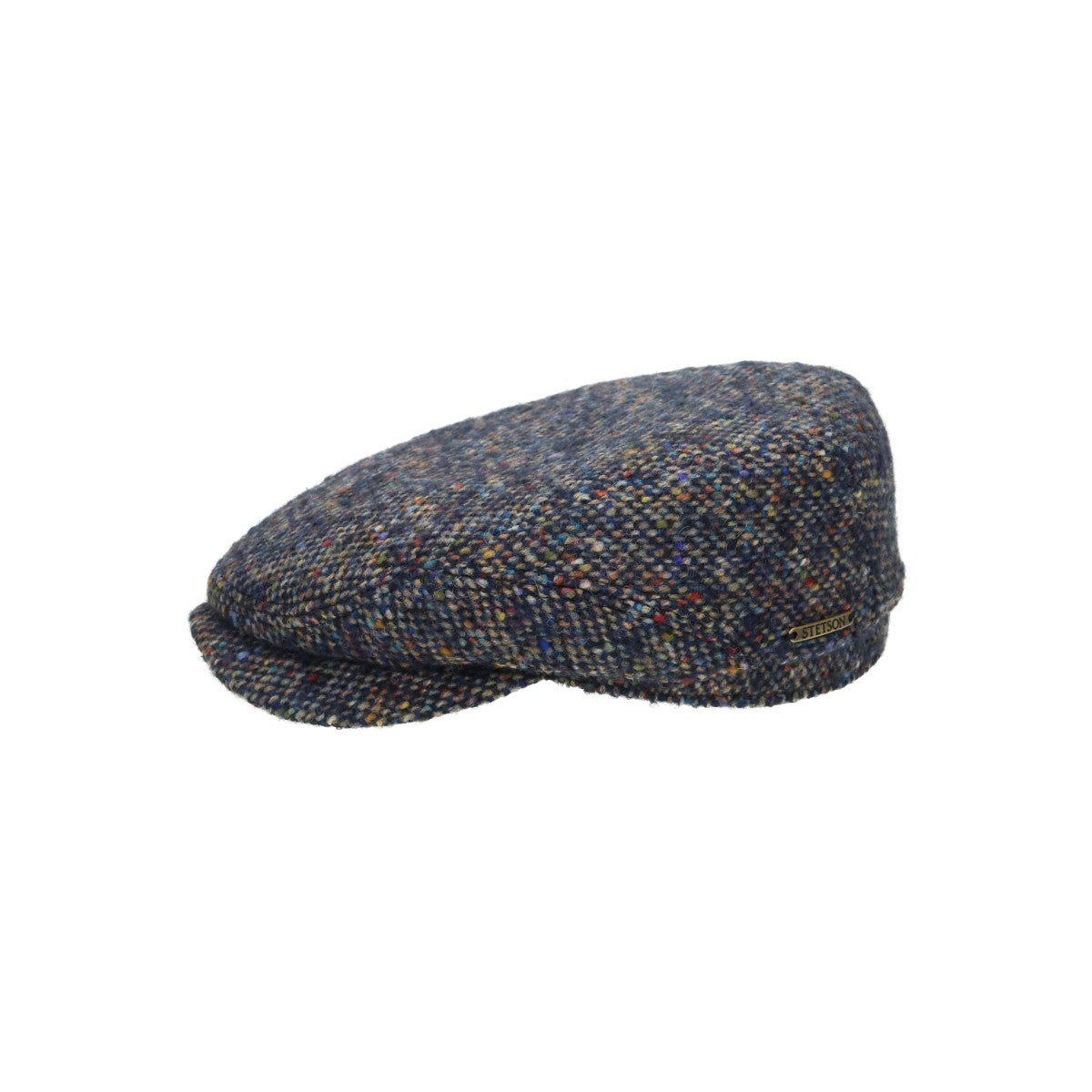Driver Cap Wool Donegal donegal beige blau | Bildmaterial bereitgestellt von SHOES.PLEASE.