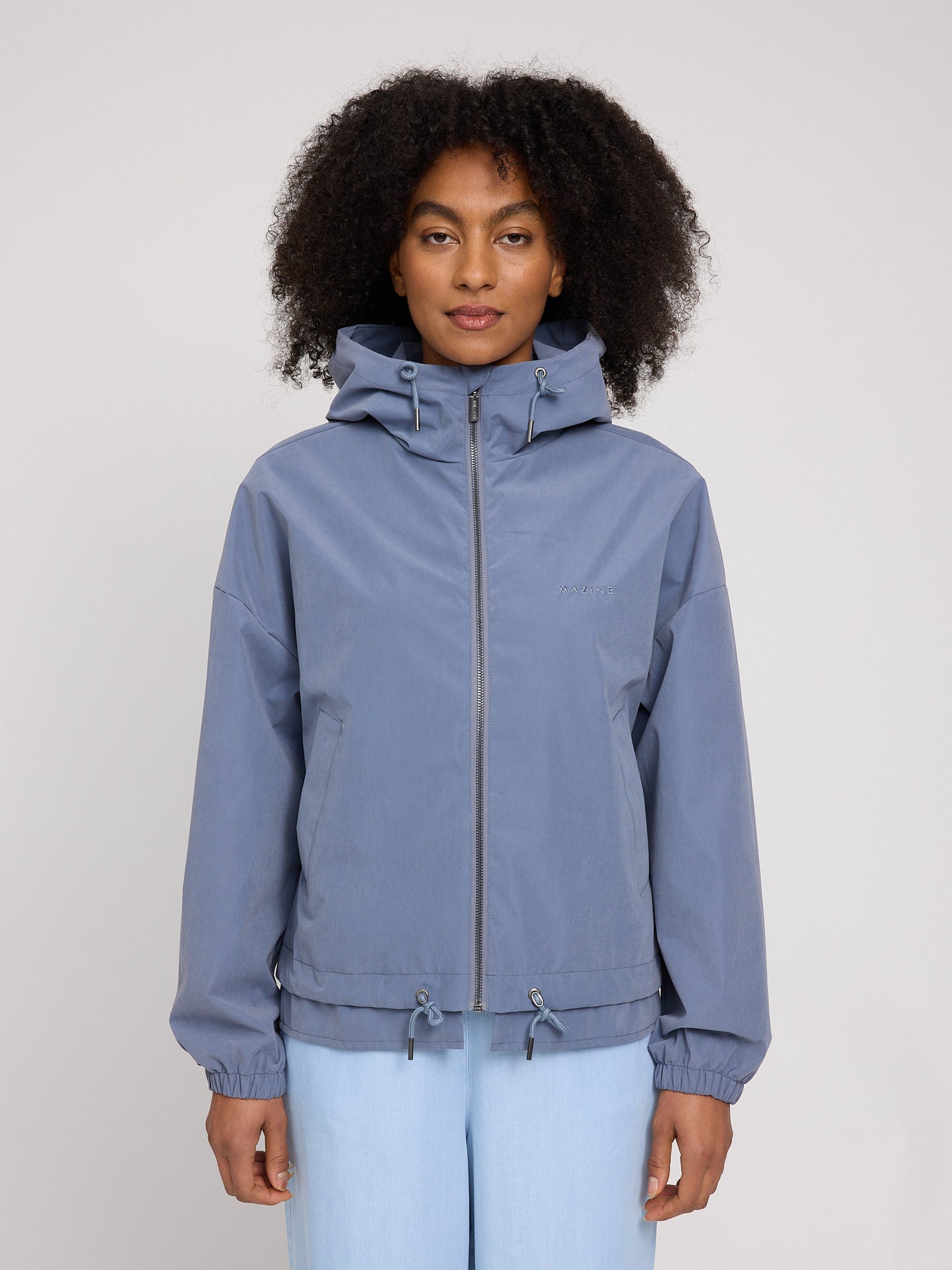 Layer Look Light Jacket slate blue | Bildmaterial bereitgestellt von SHOES.PLEASE.