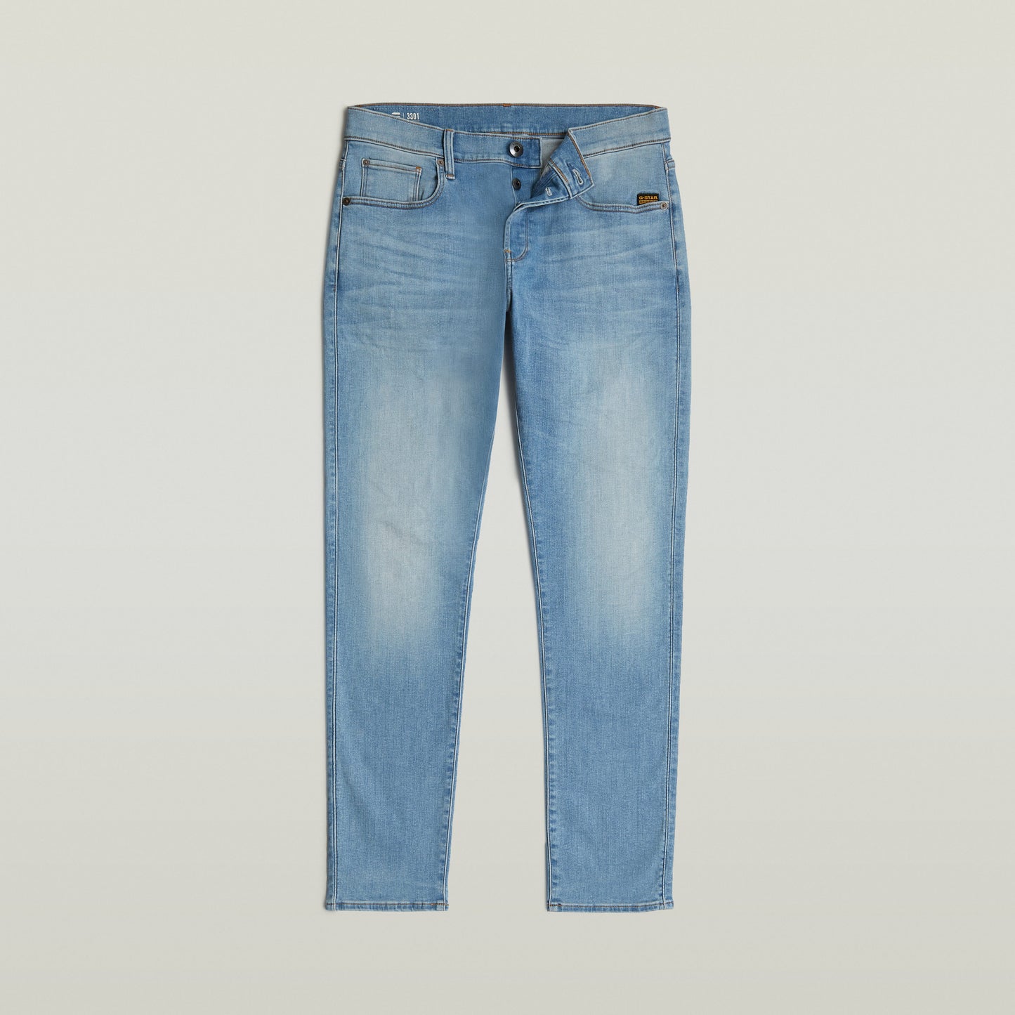 3301 Slim Jeans It indigo aged | Bildmaterial bereitgestellt von SHOES.PLEASE.