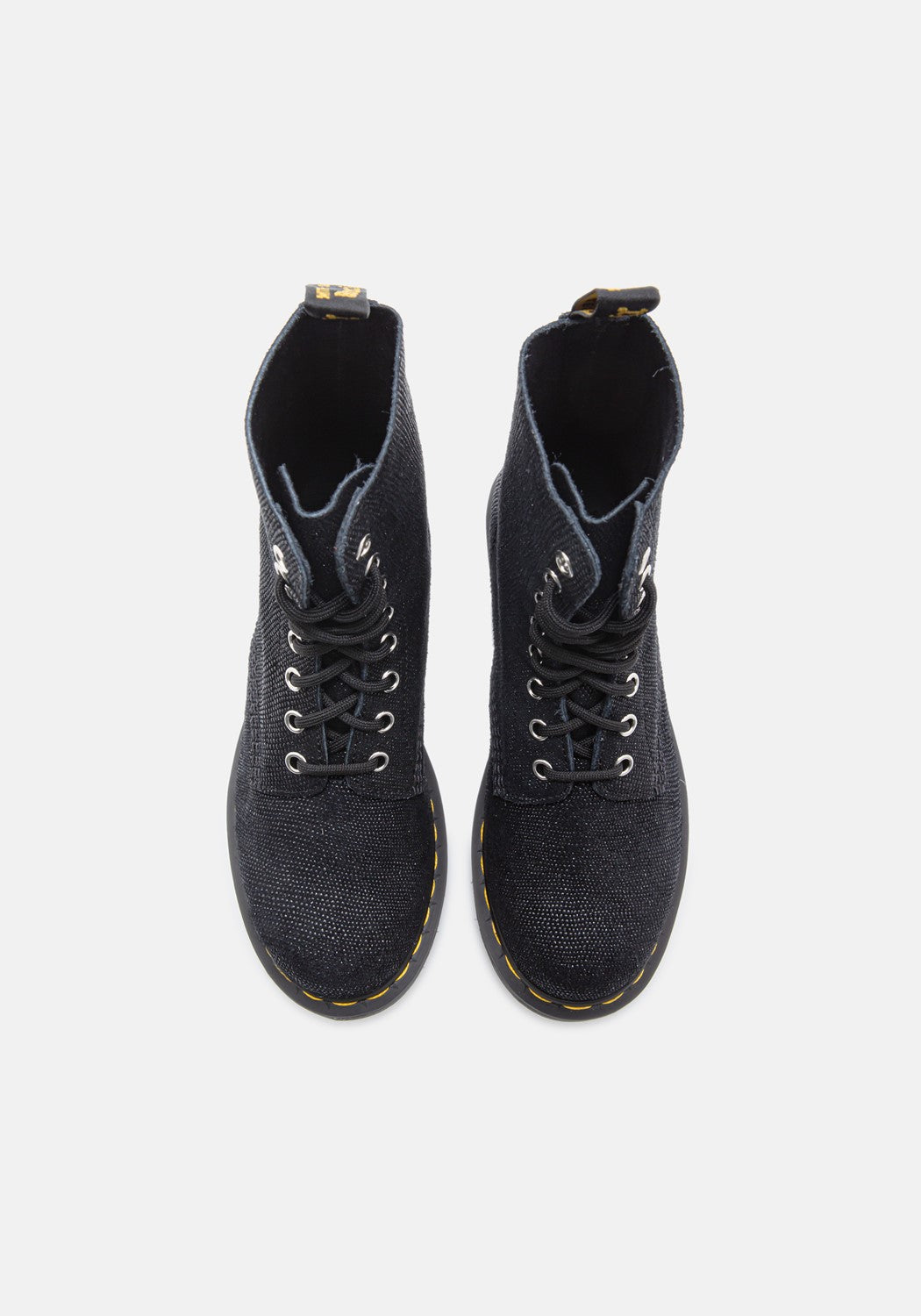 1460 Pascal Black Glitter Ray | Bildmaterial bereitgestellt von SHOES.PLEASE.