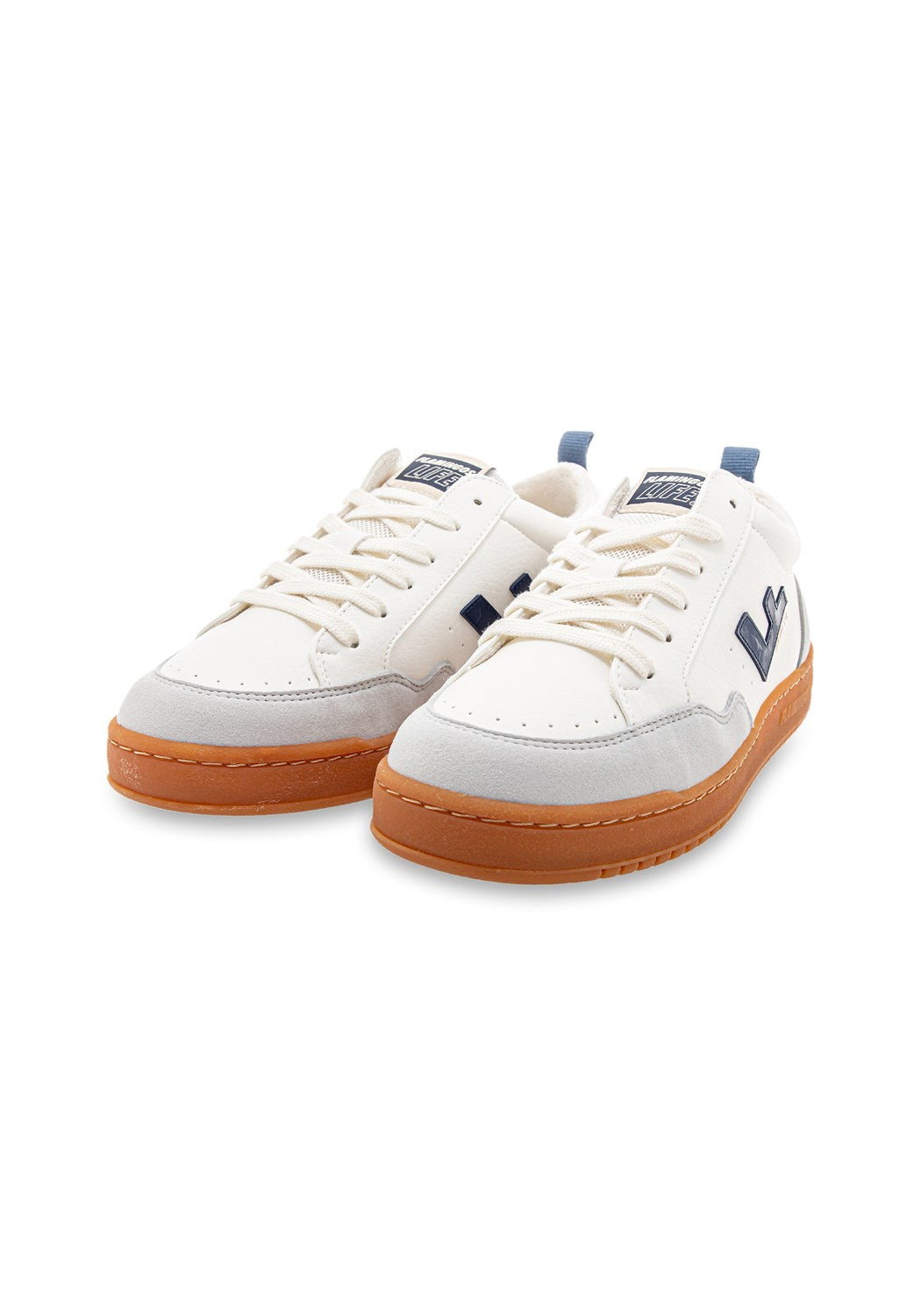 Roland V.10 white/navy/caramel | Bildmaterial bereitgestellt von SHOES.PLEASE.