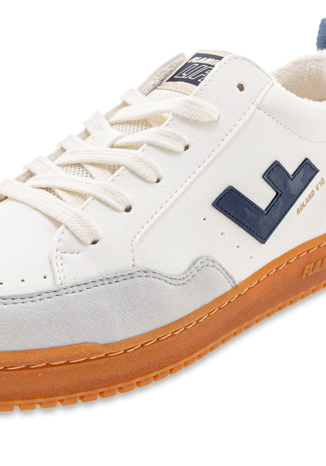 Roland V.10 white/navy/caramel | Bildmaterial bereitgestellt von SHOES.PLEASE.