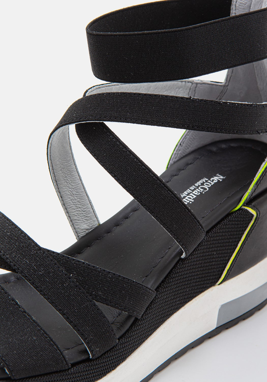 115860D Elastico Nero Tamigi Nero TR Mil | Bildmaterial bereitgestellt von SHOES.PLEASE.