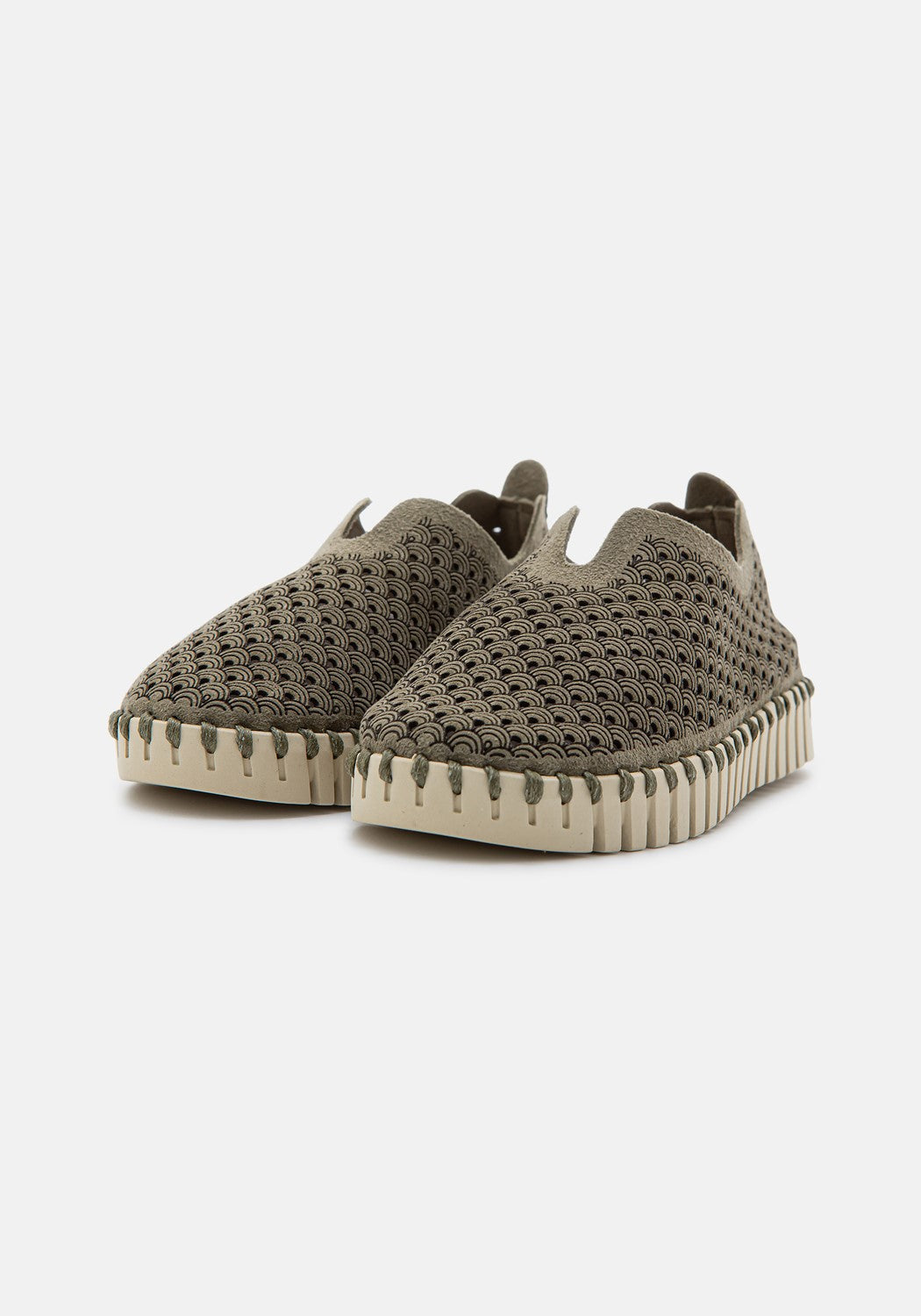 Flats Tulip Kid army | Bildmaterial bereitgestellt von SHOES.PLEASE.