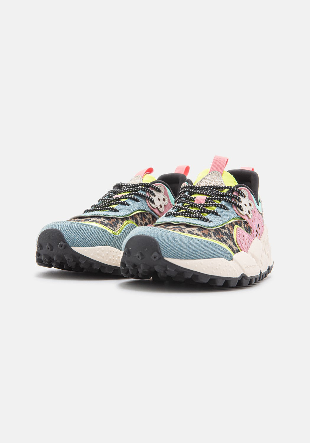 Kotetsu Wmn Nylon Animalier/Suede azure | Bildmaterial bereitgestellt von SHOES.PLEASE.