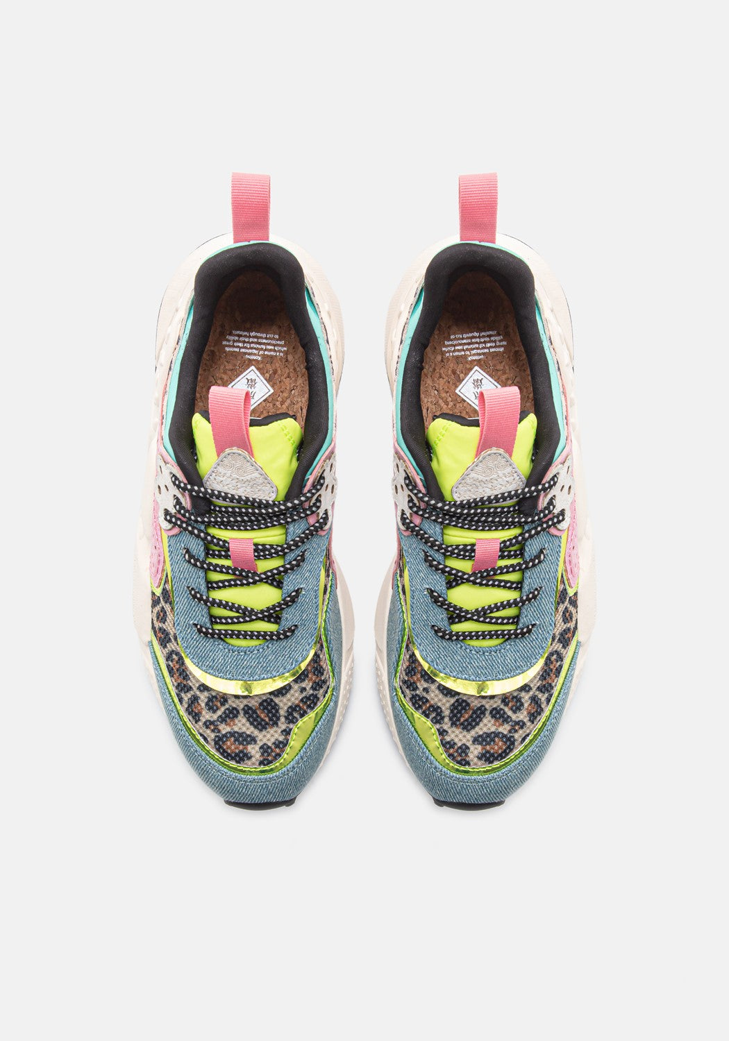 Kotetsu Wmn Nylon Animalier/Suede azure | Bildmaterial bereitgestellt von SHOES.PLEASE.