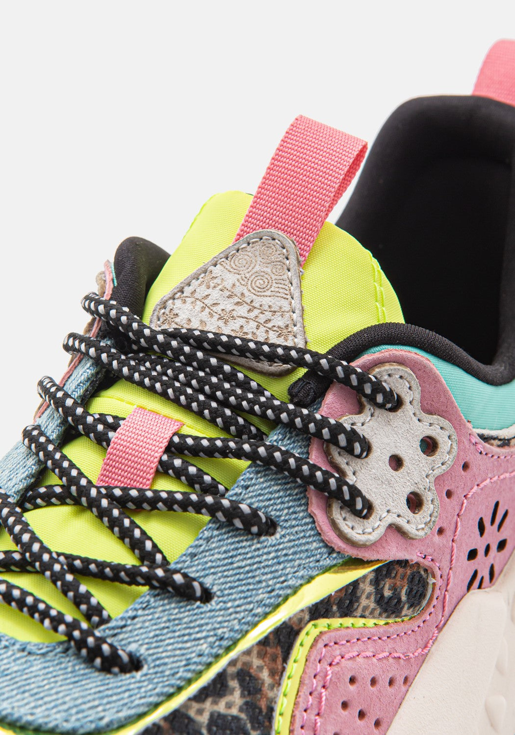 Kotetsu Wmn Nylon Animalier/Suede azure | Bildmaterial bereitgestellt von SHOES.PLEASE.