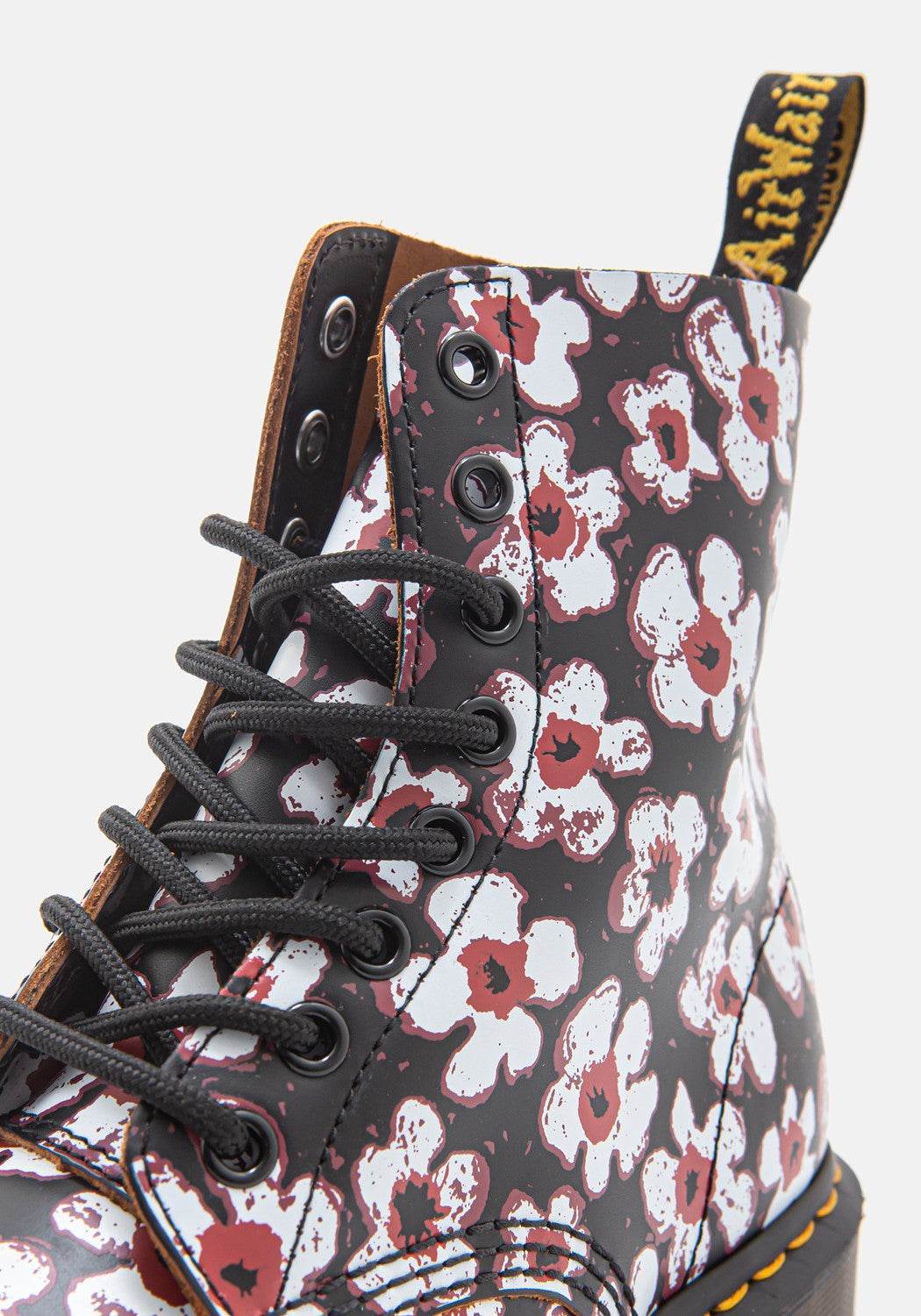 1460 Pascal Vint.Smooth Pansy Fayre blk/ | Bildmaterial bereitgestellt von SHOES.PLEASE.